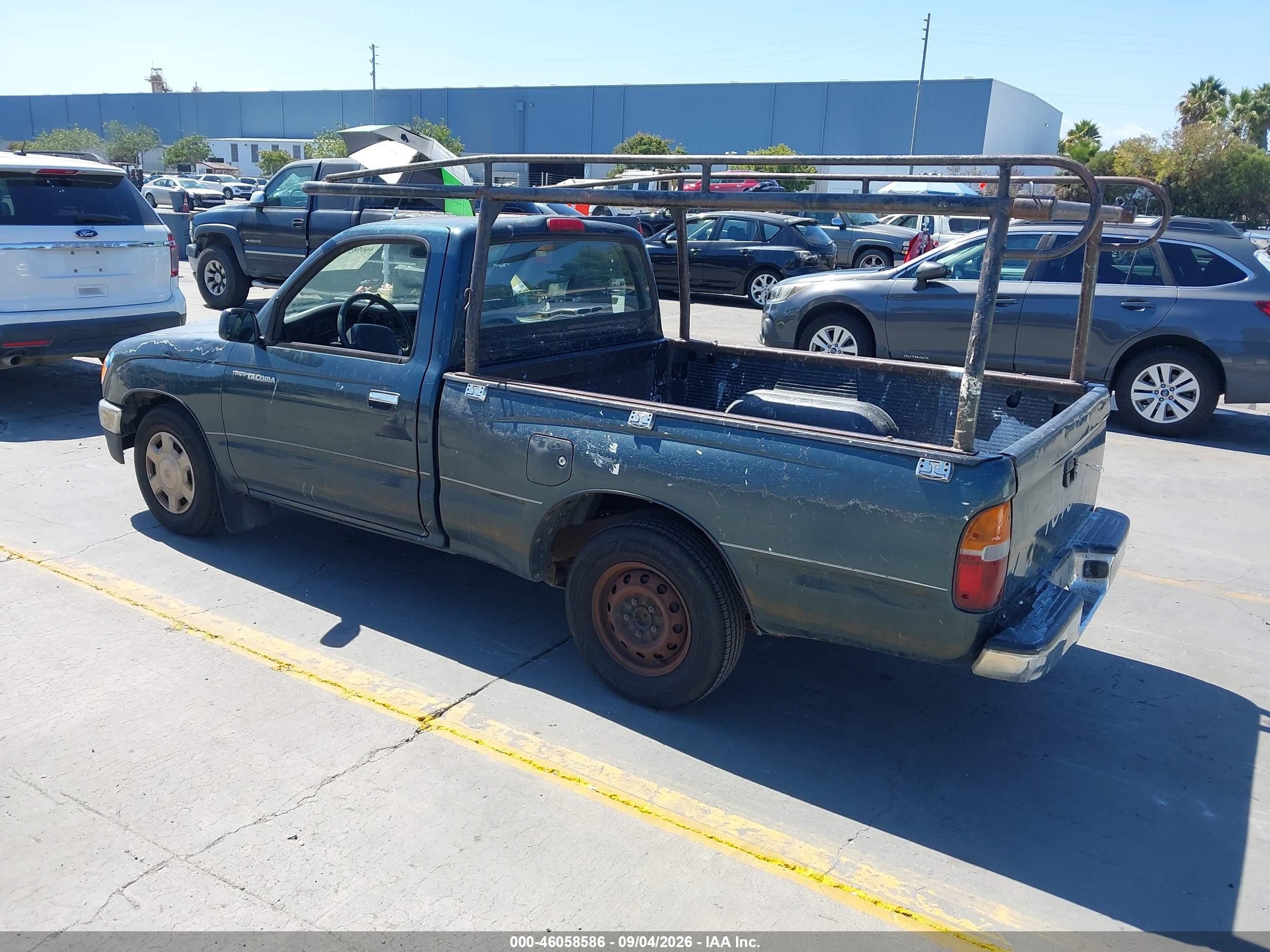 1997 Toyota Tacoma   Light Blue vin: 4TANL42N5VZ223579