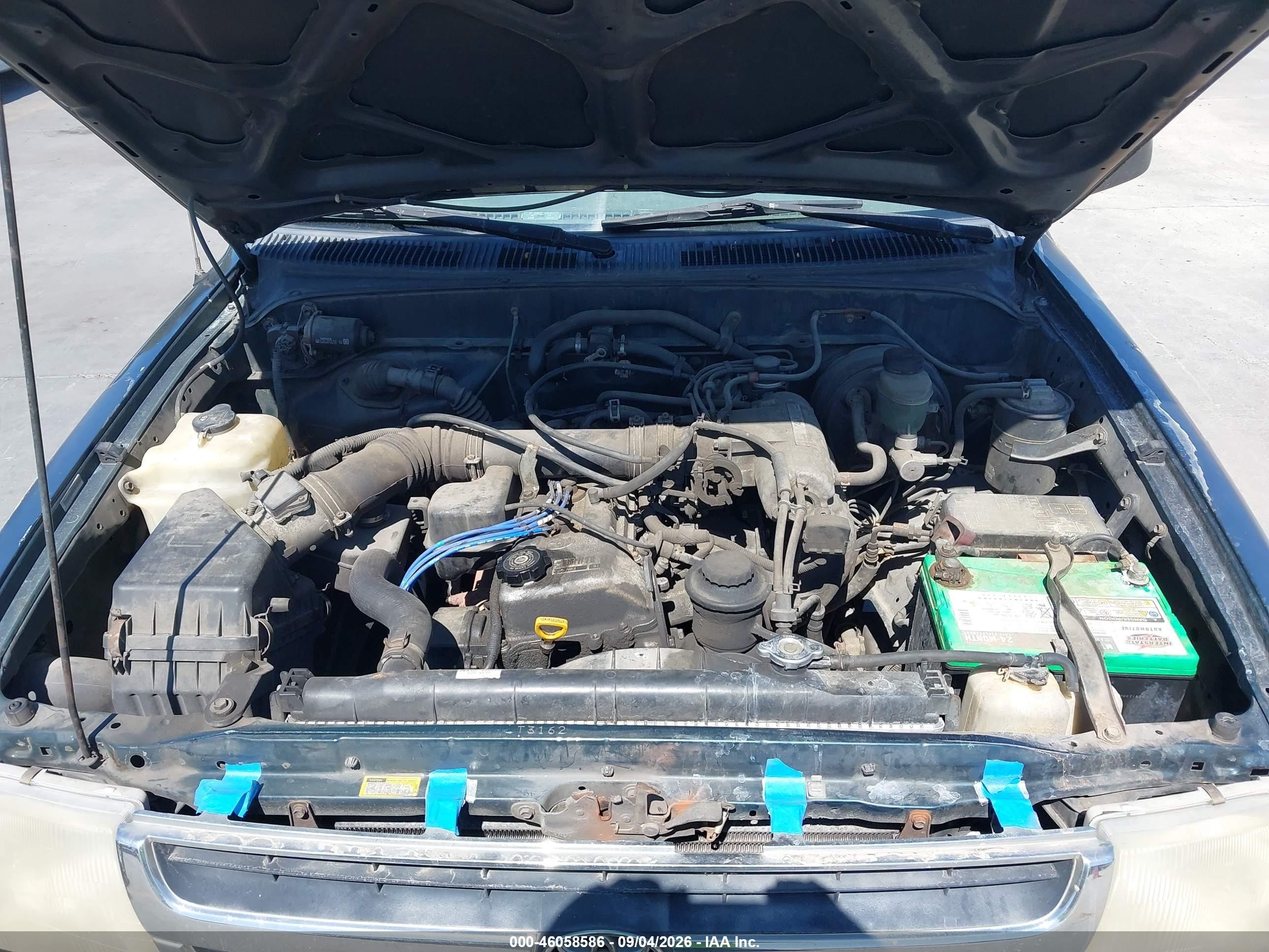 1997 Toyota Tacoma   Light Blue vin: 4TANL42N5VZ223579