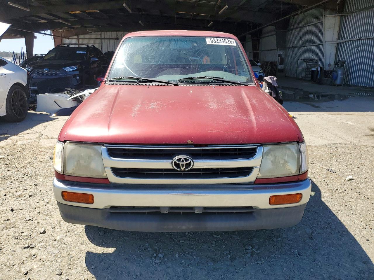 1997 Toyota Tacoma Base Burgundy vin: 4TANL42N5VZ329448