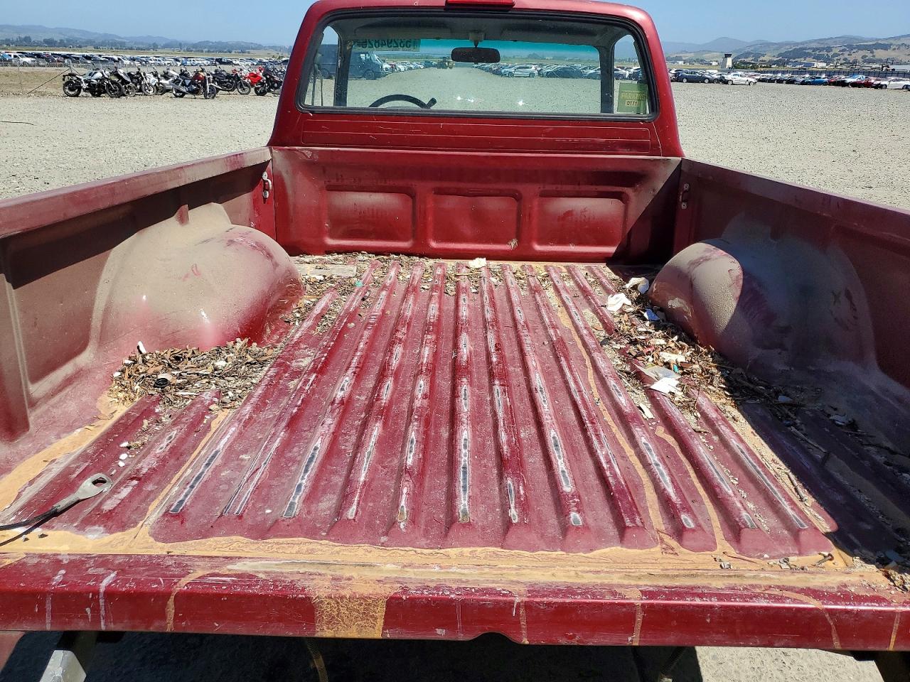 1997 Toyota Tacoma Base Burgundy vin: 4TANL42N5VZ329448