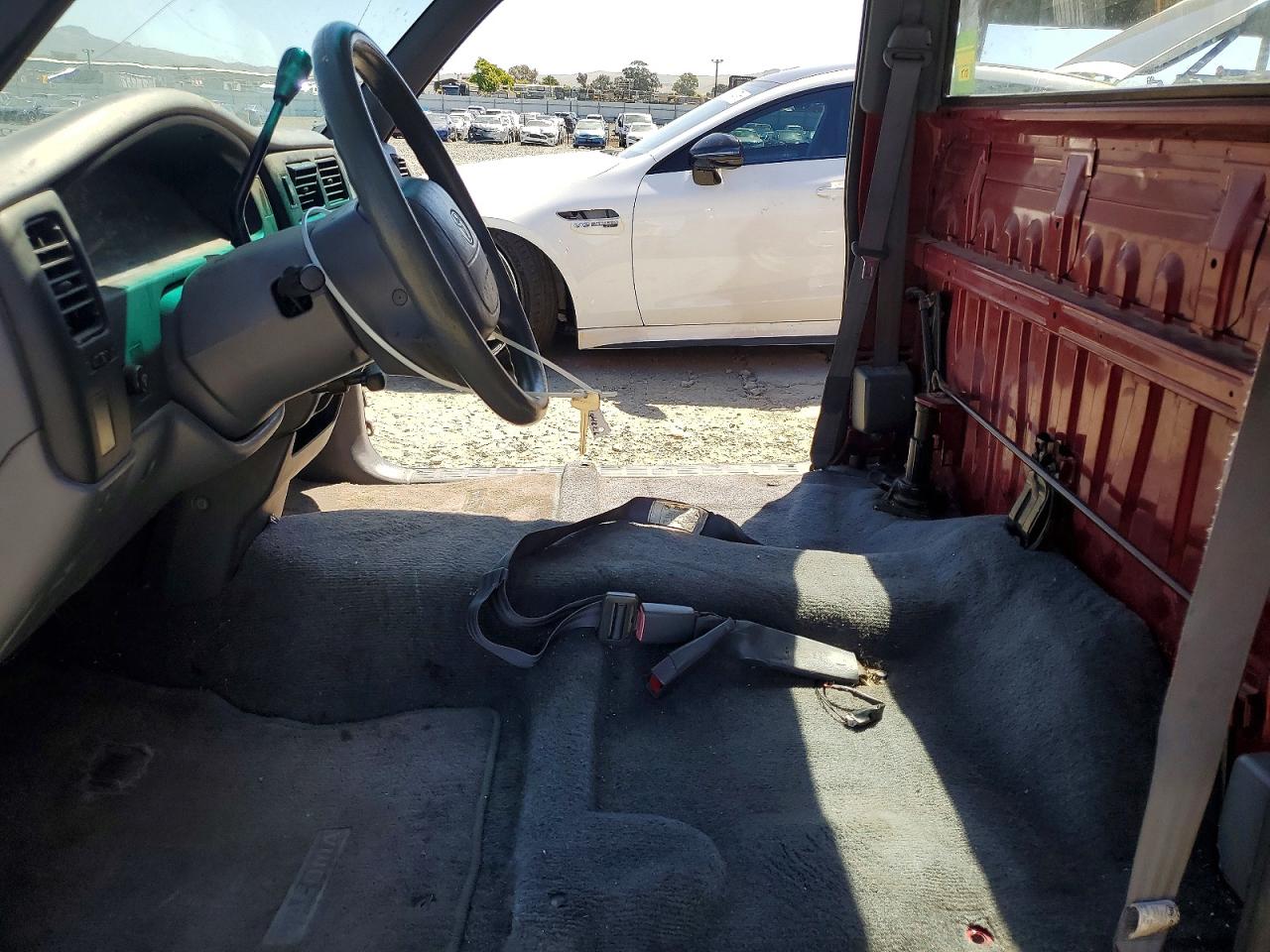 1997 Toyota Tacoma Base Burgundy vin: 4TANL42N5VZ329448