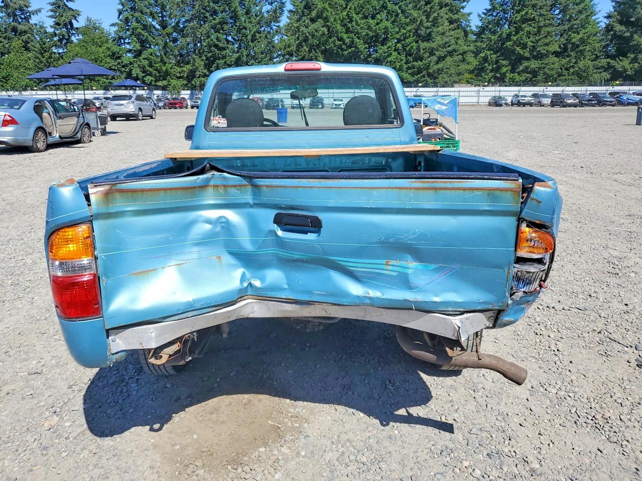 1996 Toyota Tacoma Base Turquoise vin: 4TANL42N6TZ174504