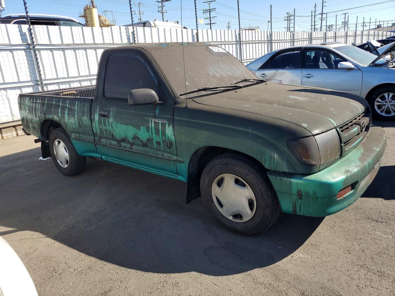 1998 Toyota Tacoma Base Green vin: 4TANL42N6WZ004065