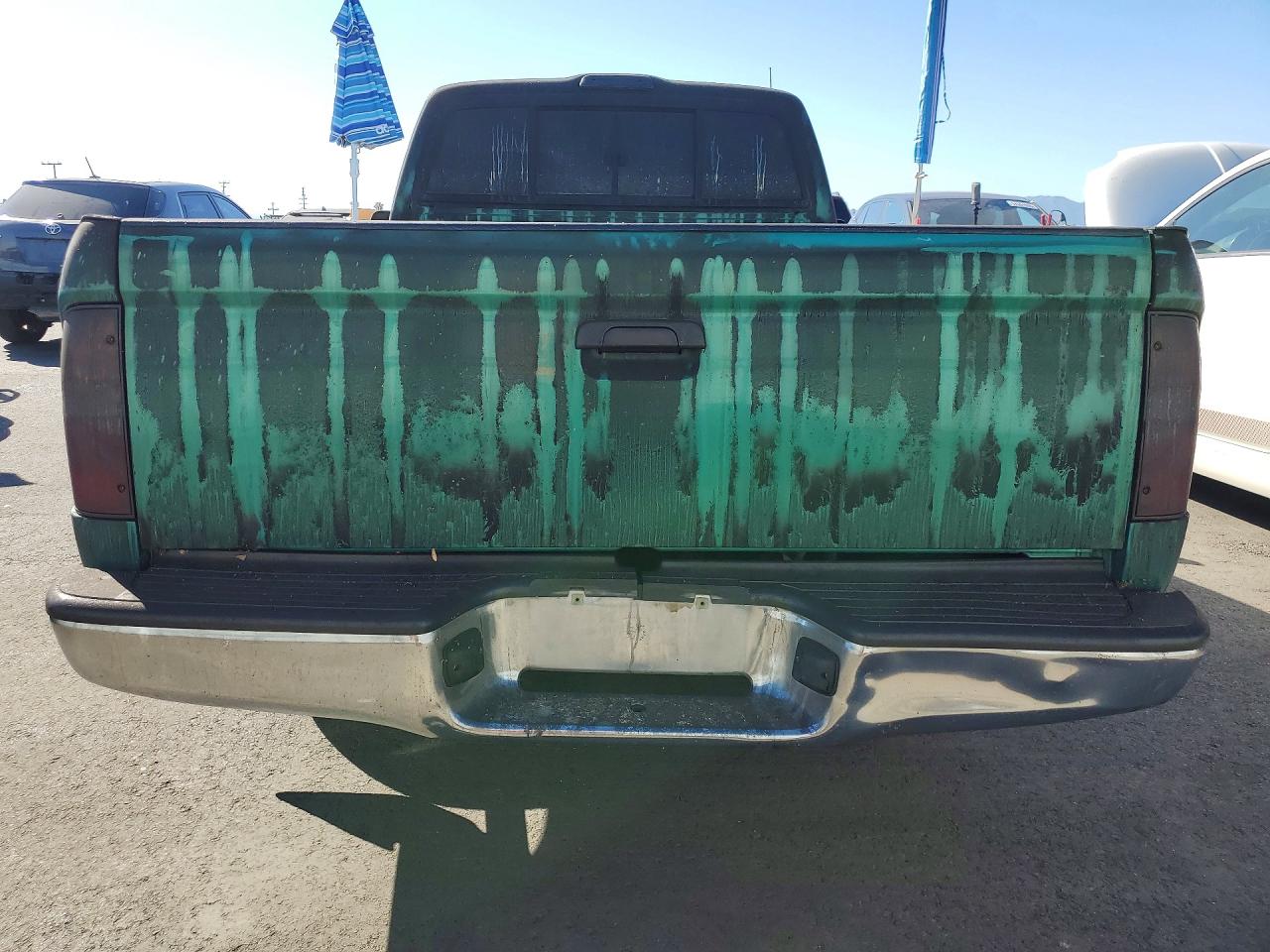 1998 Toyota Tacoma Base Green vin: 4TANL42N6WZ004065