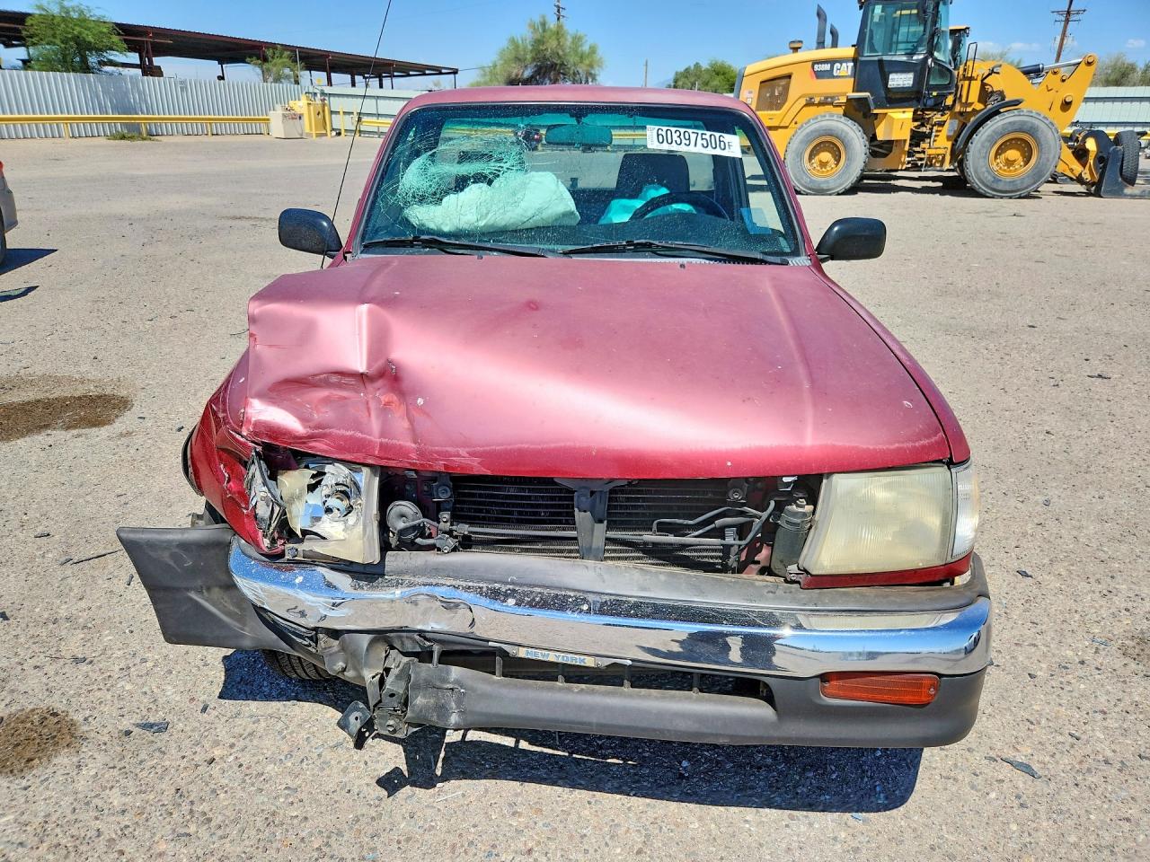 1998 Toyota Tacoma Base Maroon vin: 4TANL42N6WZ125744
