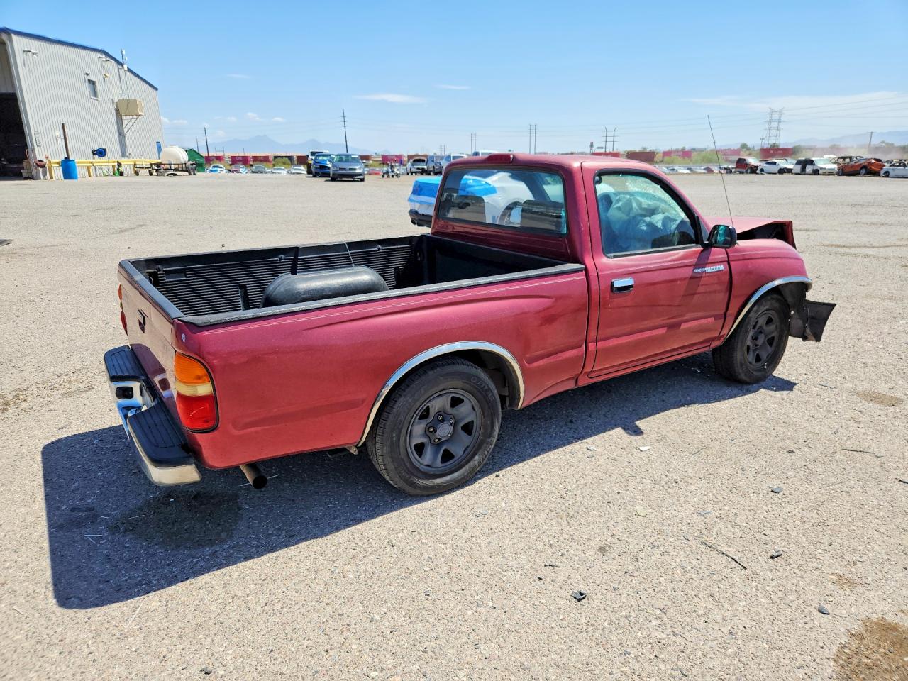 1998 Toyota Tacoma Base Maroon vin: 4TANL42N6WZ125744