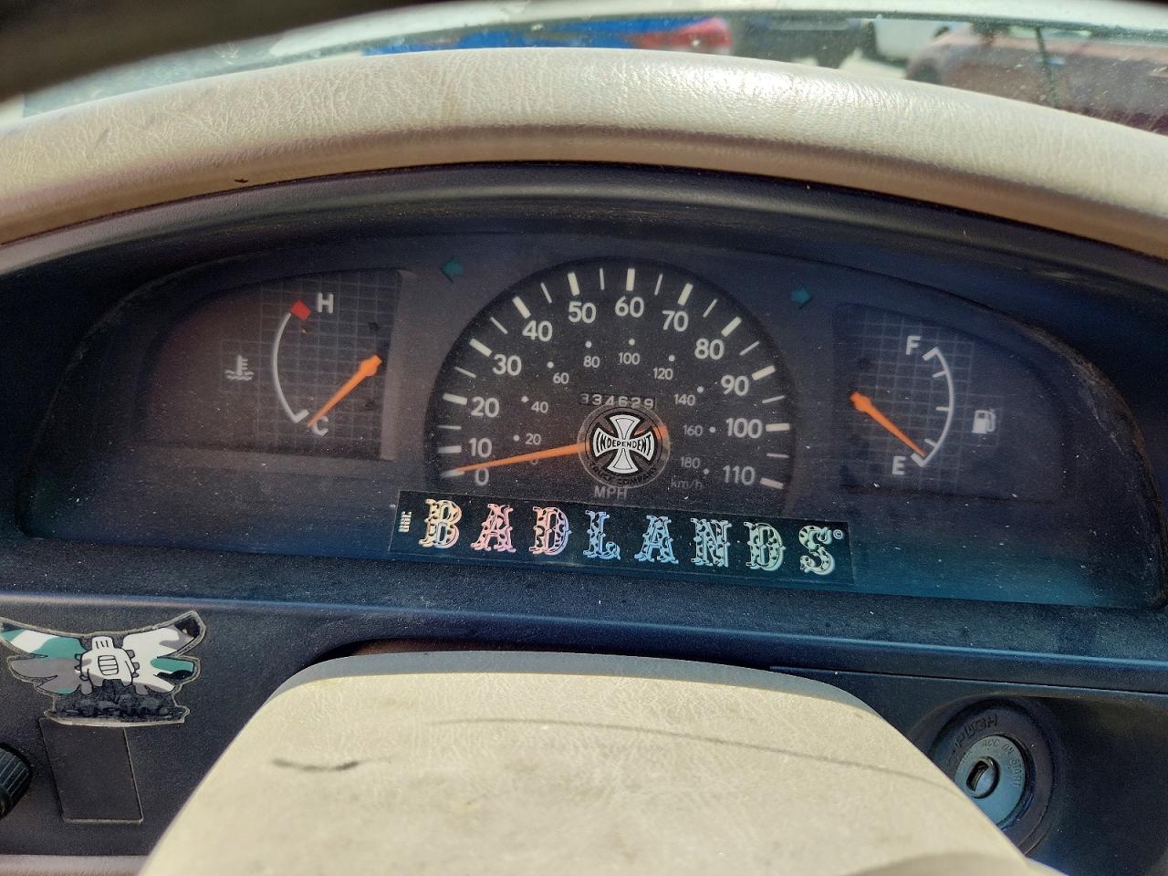 1996 Toyota Tacoma Base Blue vin: 4TANL42N7TZ217506