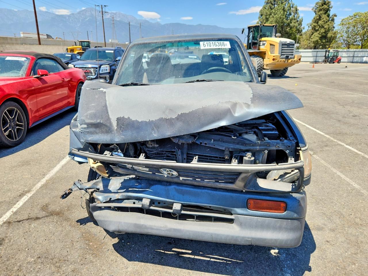 1996 Toyota Tacoma Base Blue vin: 4TANL42N7TZ217506