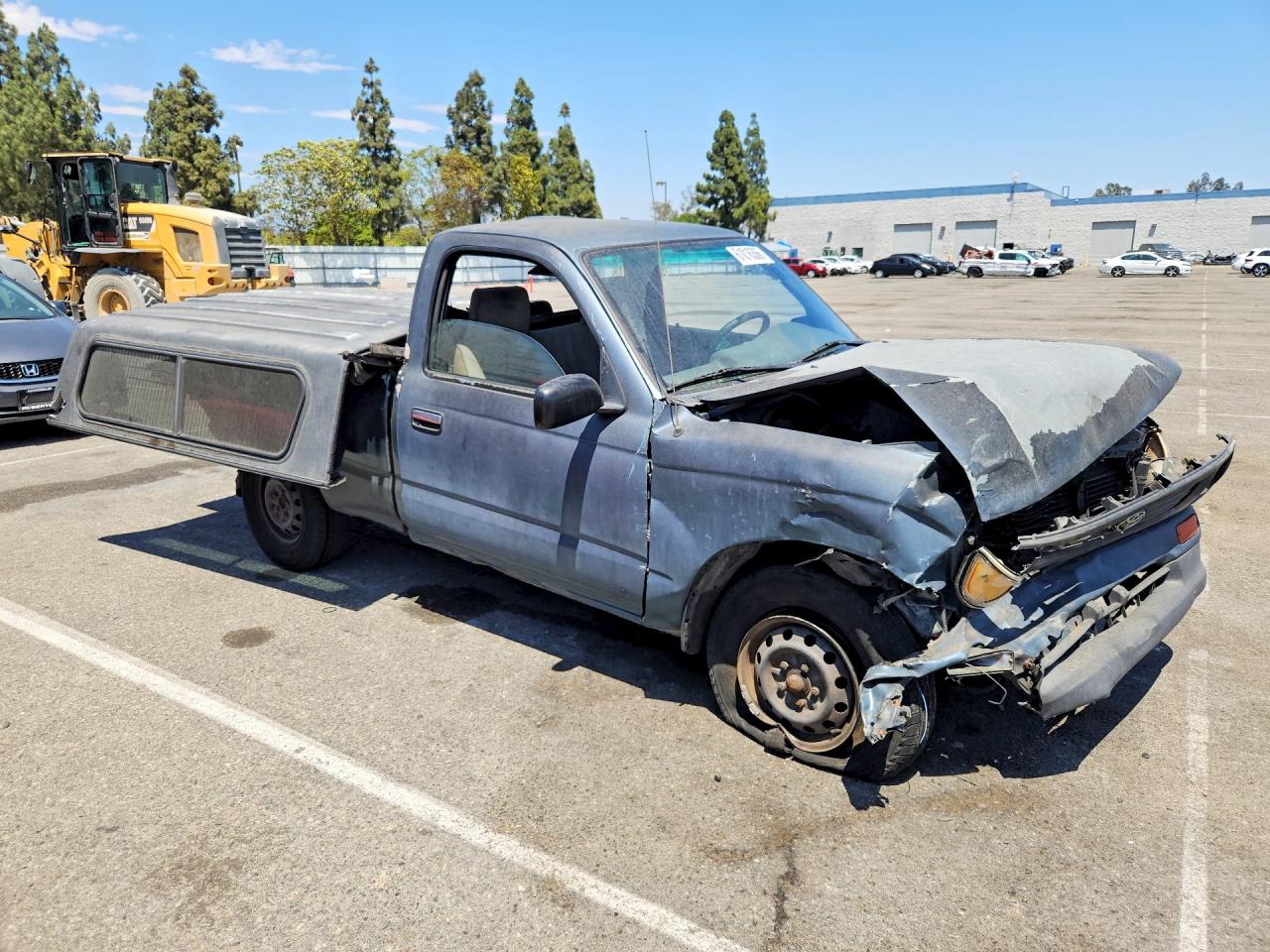 1996 Toyota Tacoma Base Blue vin: 4TANL42N7TZ217506