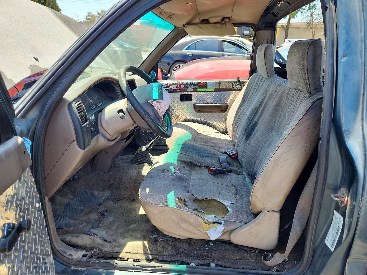 1996 Toyota Tacoma Base Blue vin: 4TANL42N7TZ217506