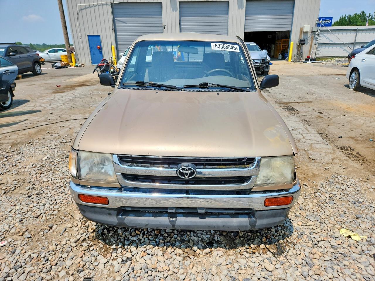 1997 Toyota Tacoma Base Tan vin: 4TANL42N7VZ321559
