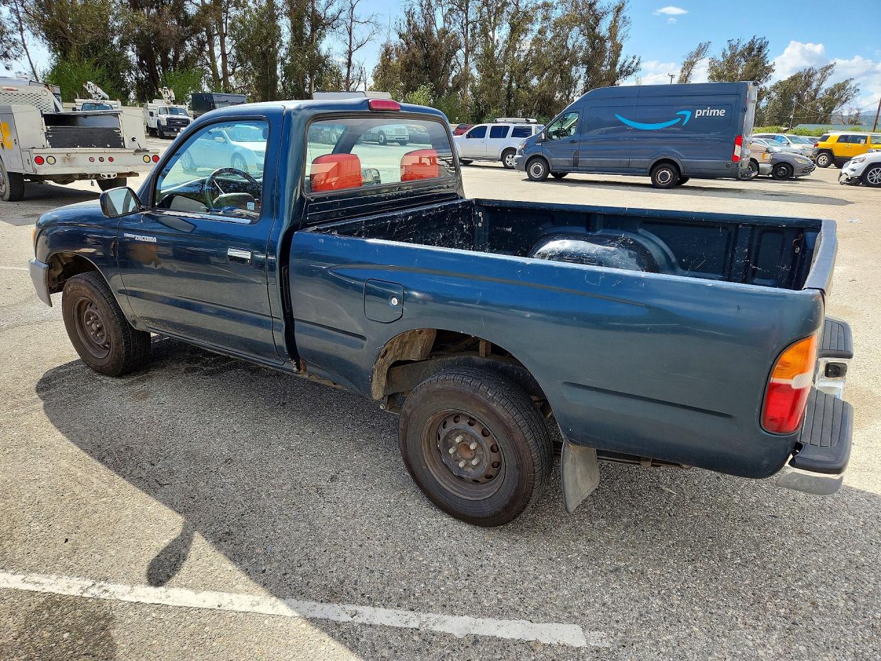1998 Toyota Tacoma Base Green vin: 4TANL42N7WZ095105
