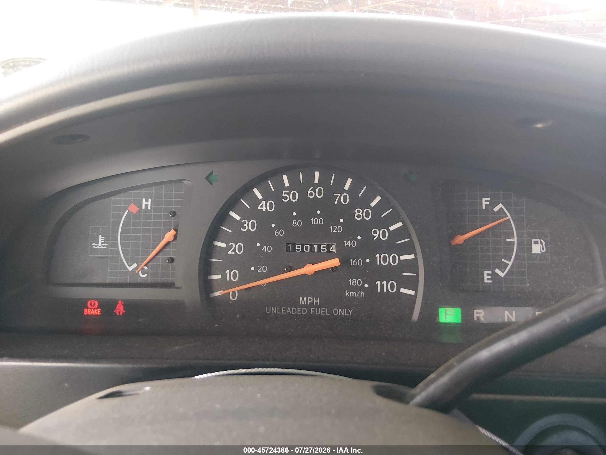 2000 Toyota Tacoma   Silver vin: 4TANL42N7YZ682472