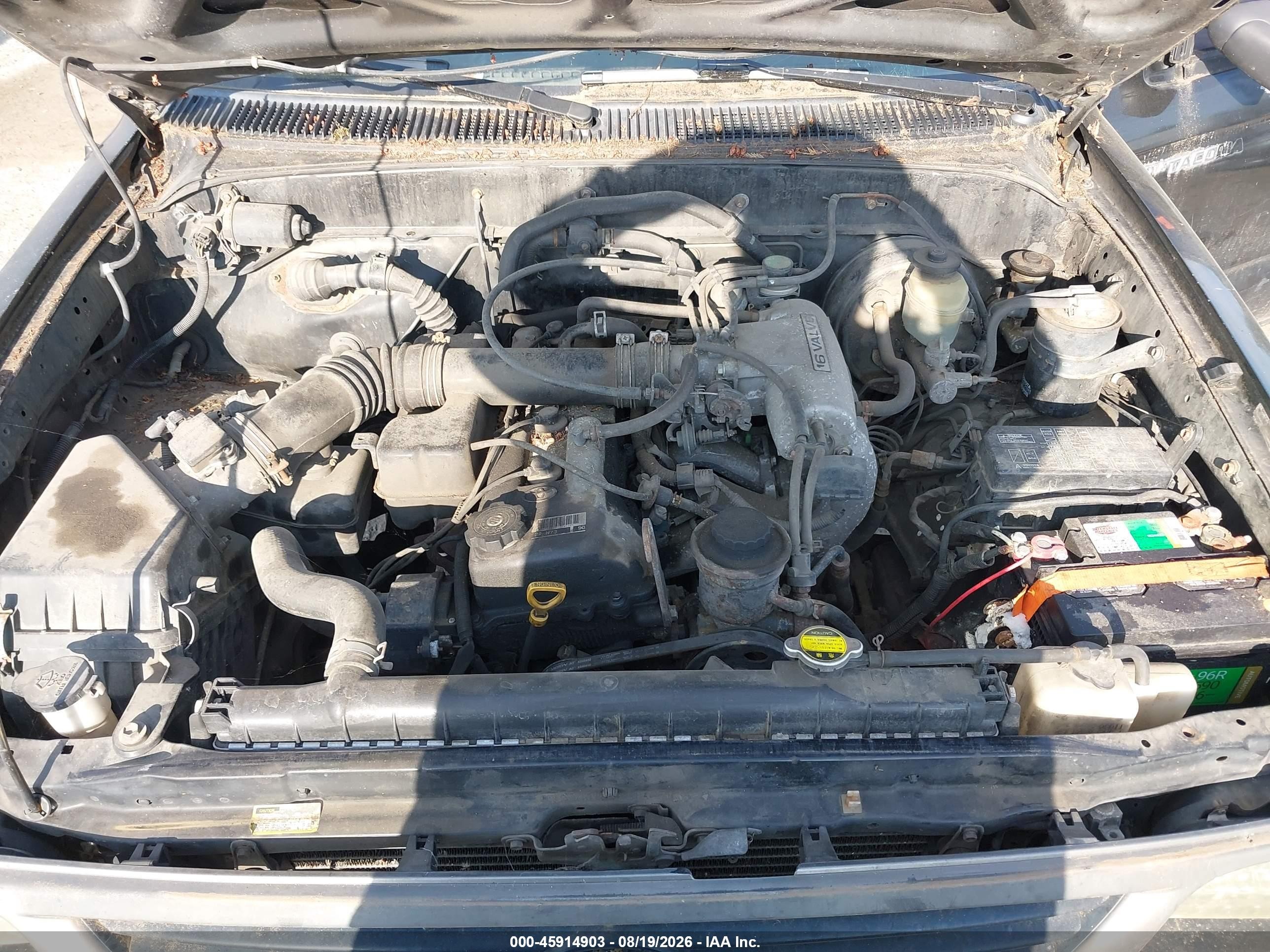 1996 Toyota Tacoma   Black vin: 4TANL42N8TZ146400