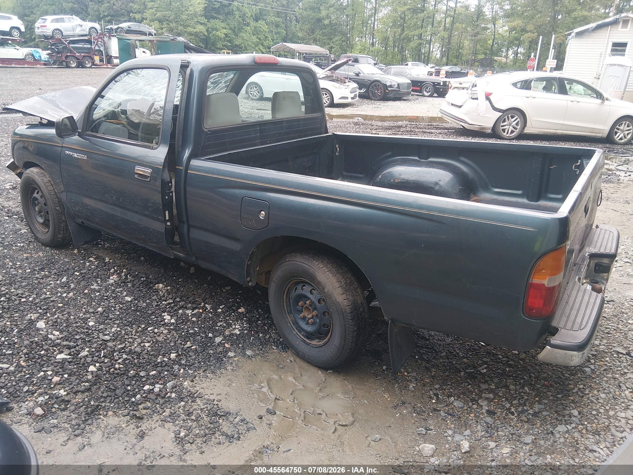 1997 Toyota Tacoma   Green vin: 4TANL42N8VZ247357