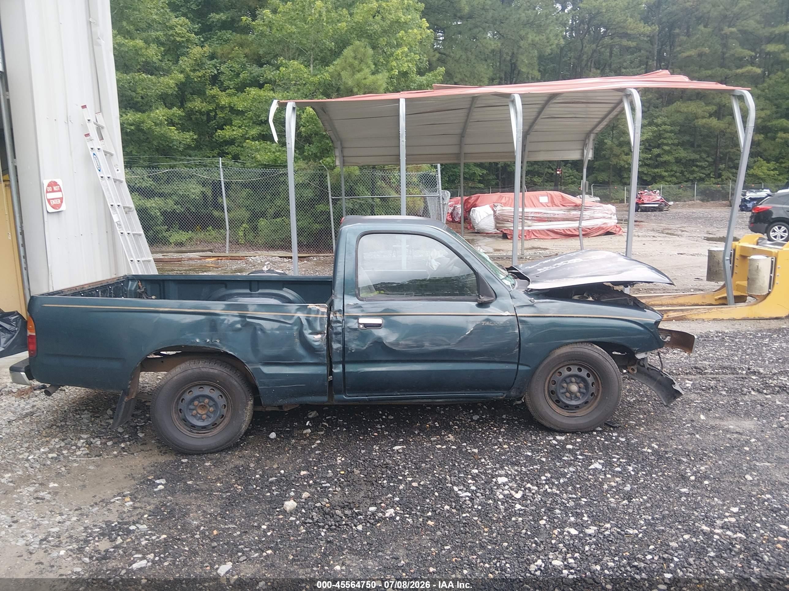 1997 Toyota Tacoma   Green vin: 4TANL42N8VZ247357