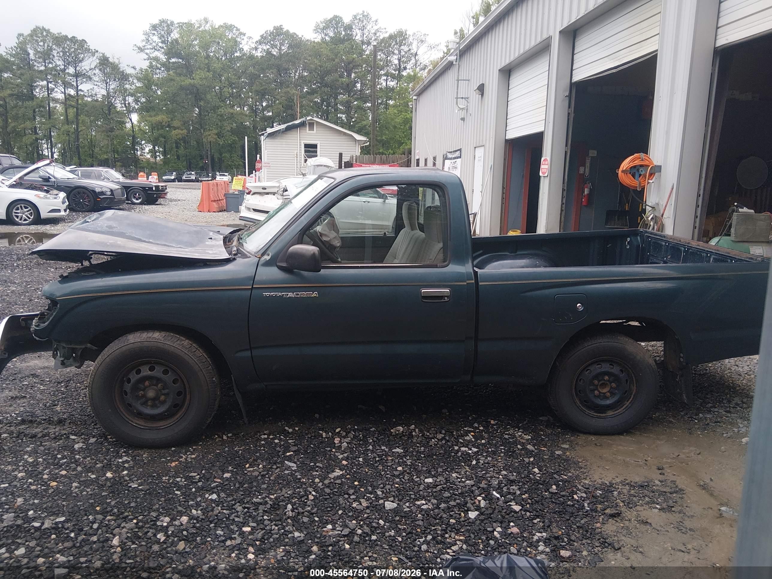 1997 Toyota Tacoma   Green vin: 4TANL42N8VZ247357