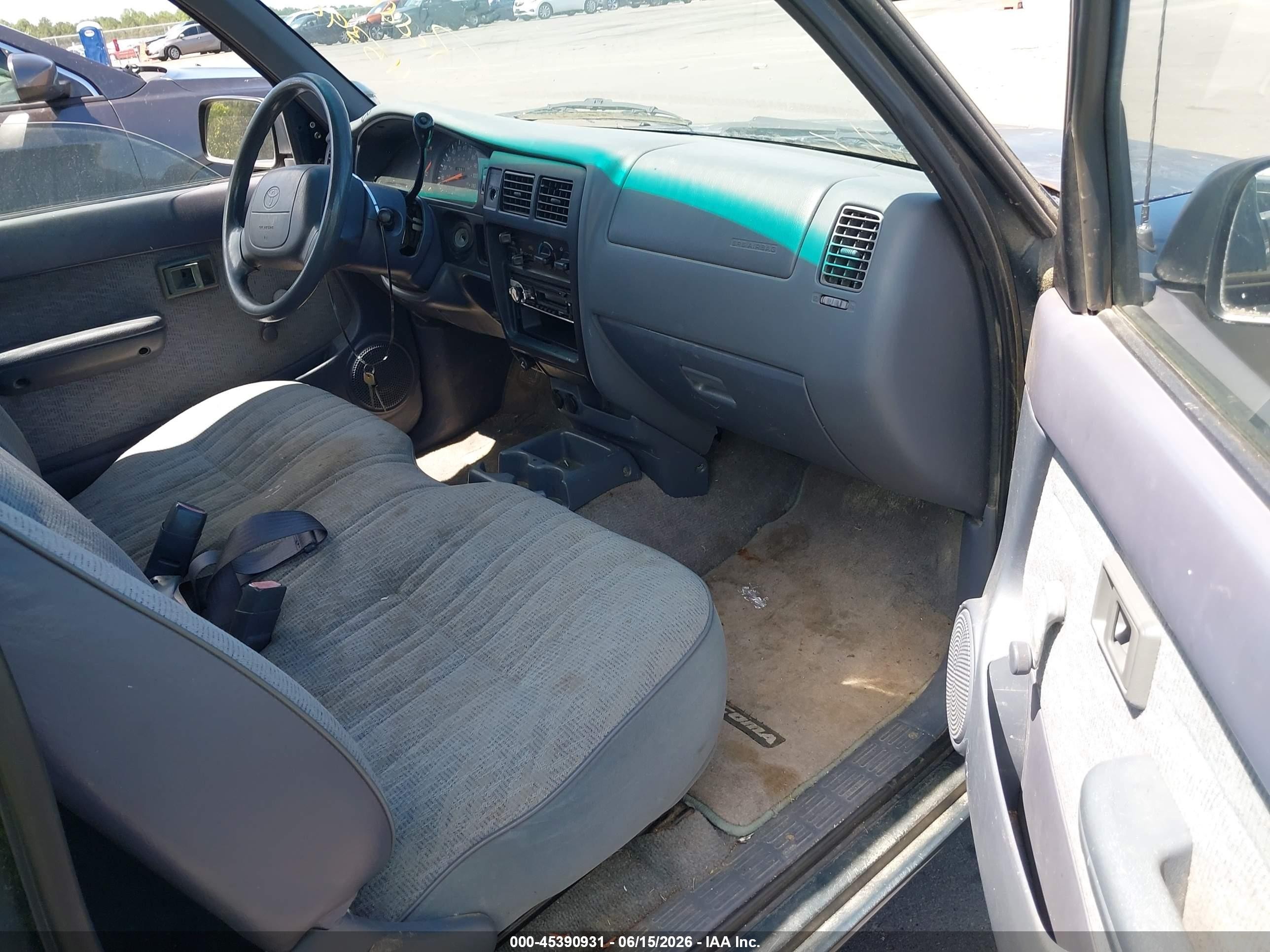 1998 Toyota Tacoma   Green vin: 4TANL42N8WZ097333