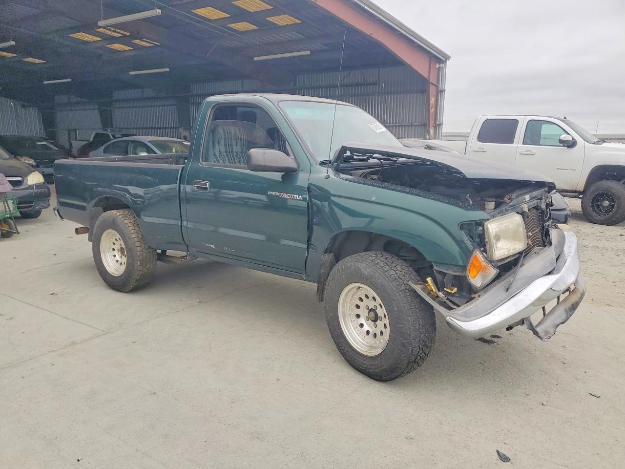 2000 Toyota Tacoma Base Green vin: 4TANL42N8YZ578752