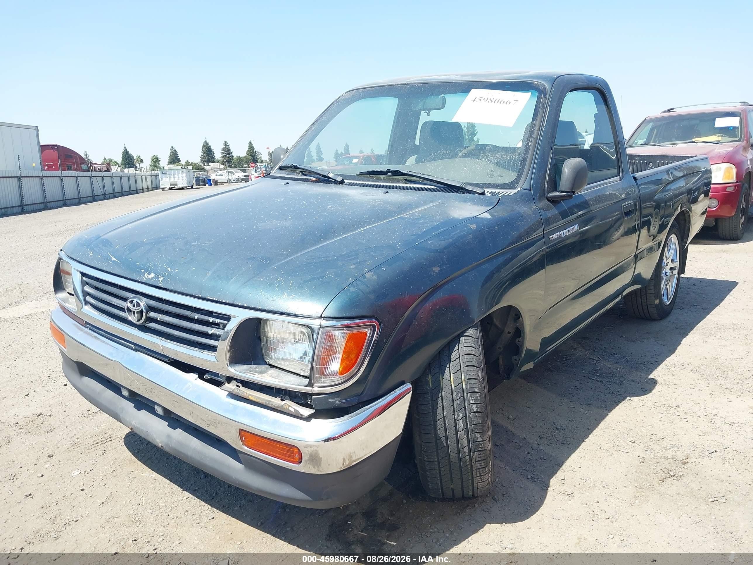 1996 Toyota Tacoma   Navy vin: 4TANL42N9TZ168423