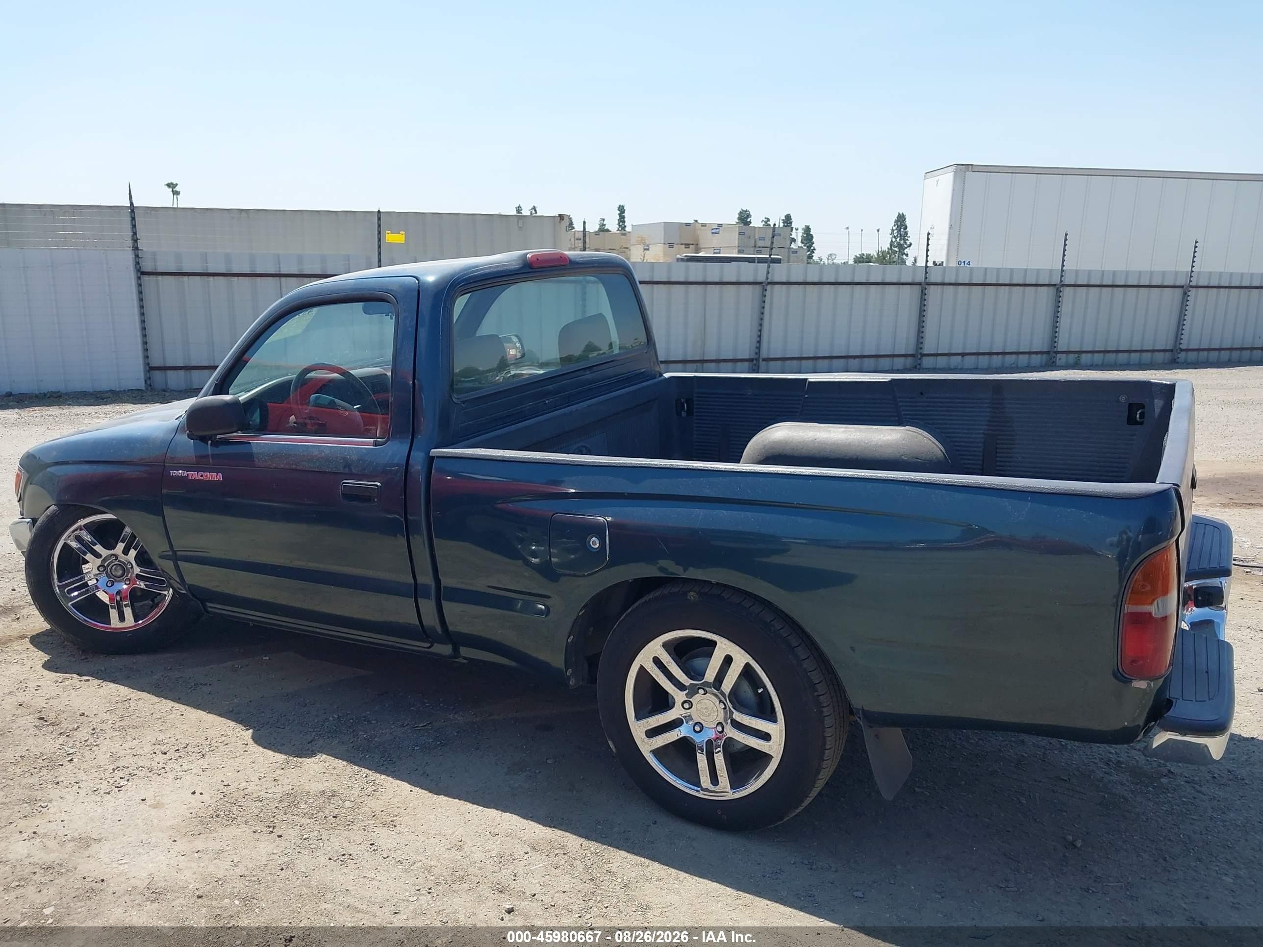 1996 Toyota Tacoma   Navy vin: 4TANL42N9TZ168423
