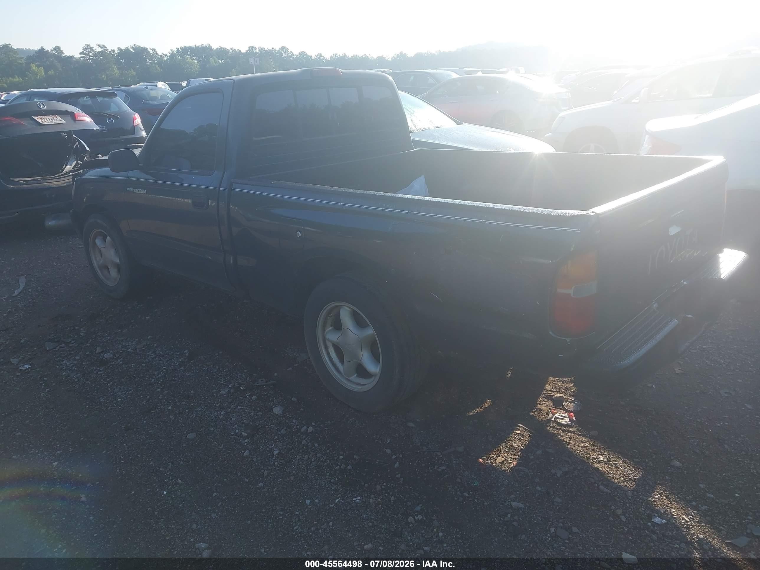 1996 Toyota Tacoma   Green vin: 4TANL42N9TZ183181