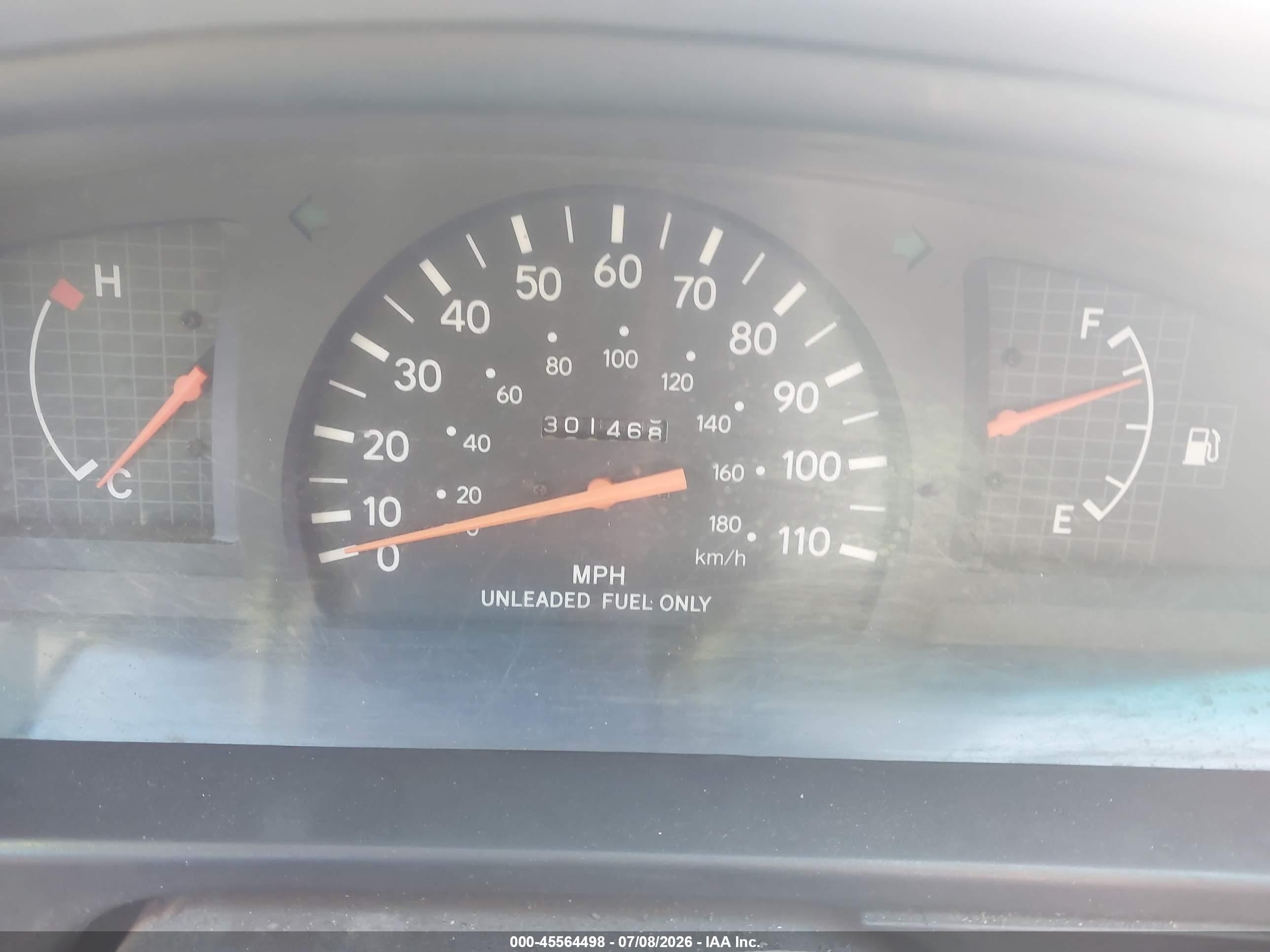 1996 Toyota Tacoma   Green vin: 4TANL42N9TZ183181