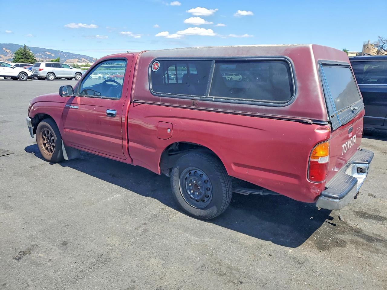 1997 Toyota Tacoma Base Красный vin: 4TANL42N9VZ220362