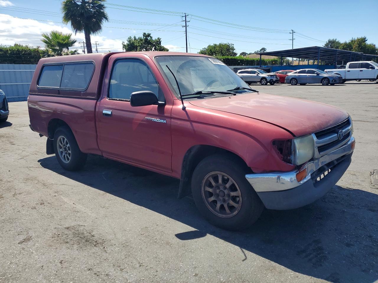 1997 Toyota Tacoma Base Красный vin: 4TANL42N9VZ220362