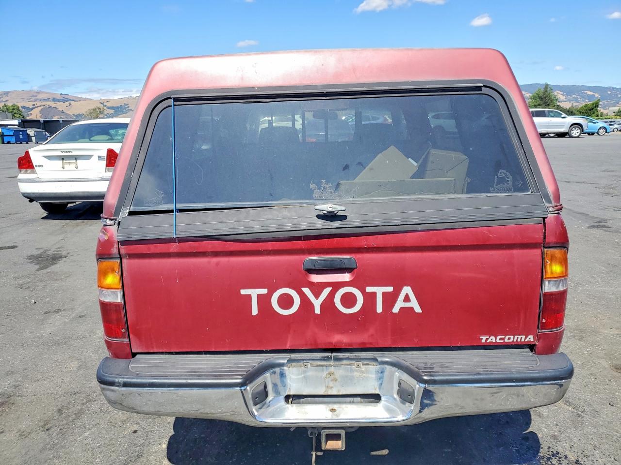1997 Toyota Tacoma Base Красный vin: 4TANL42N9VZ220362
