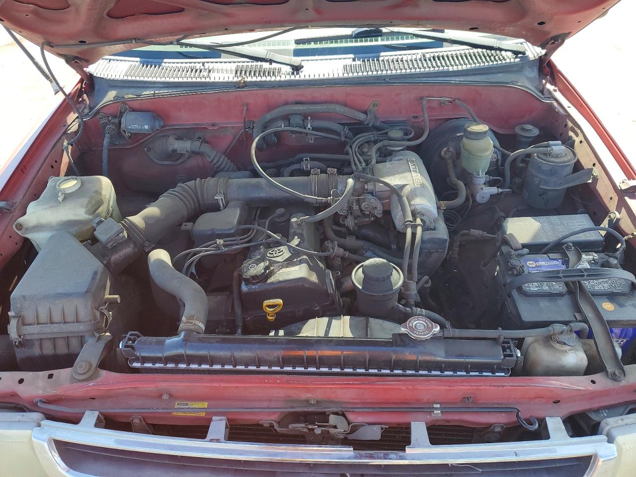 1997 Toyota Tacoma Base Красный vin: 4TANL42N9VZ220362