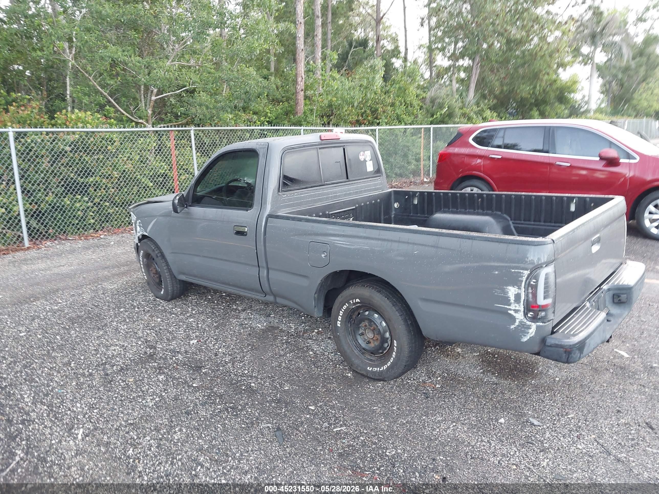 1998 Toyota Tacoma Gray vin: 4TANL42N9WZ064552