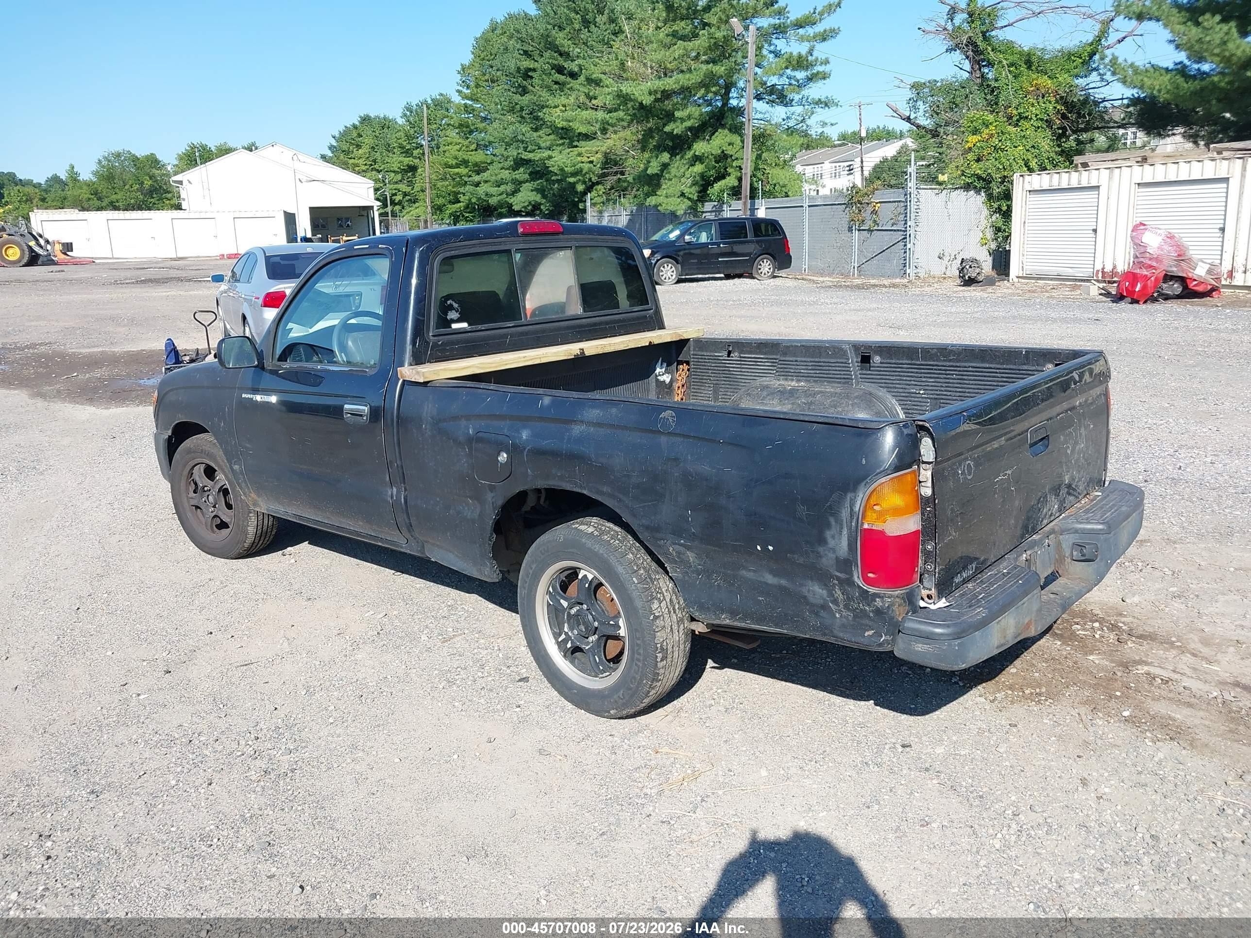 1998 Toyota Tacoma   Black vin: 4TANL42N9WZ136480