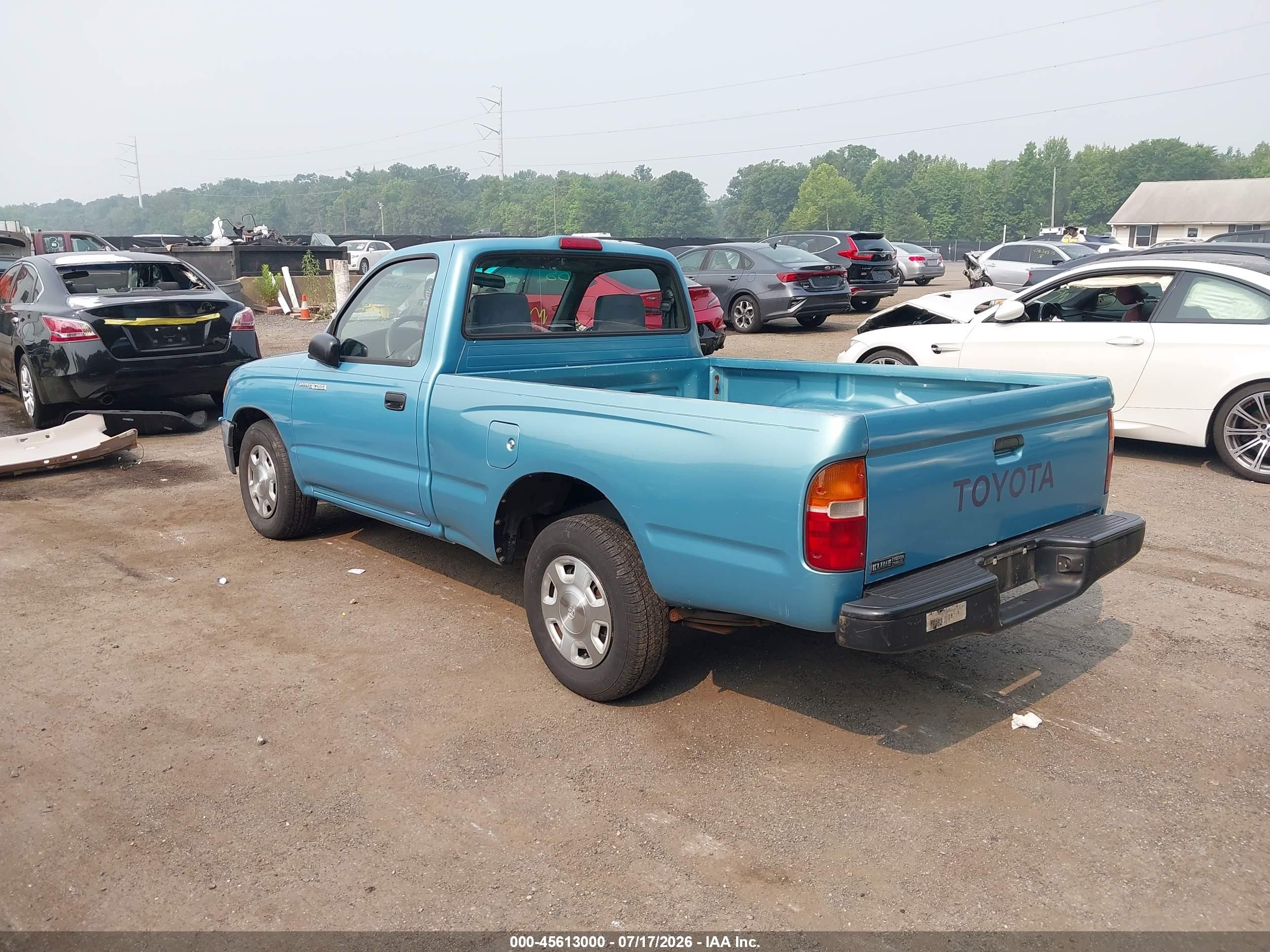 1996 Toyota Tacoma   Blue vin: 4TANL42NXTZ124754