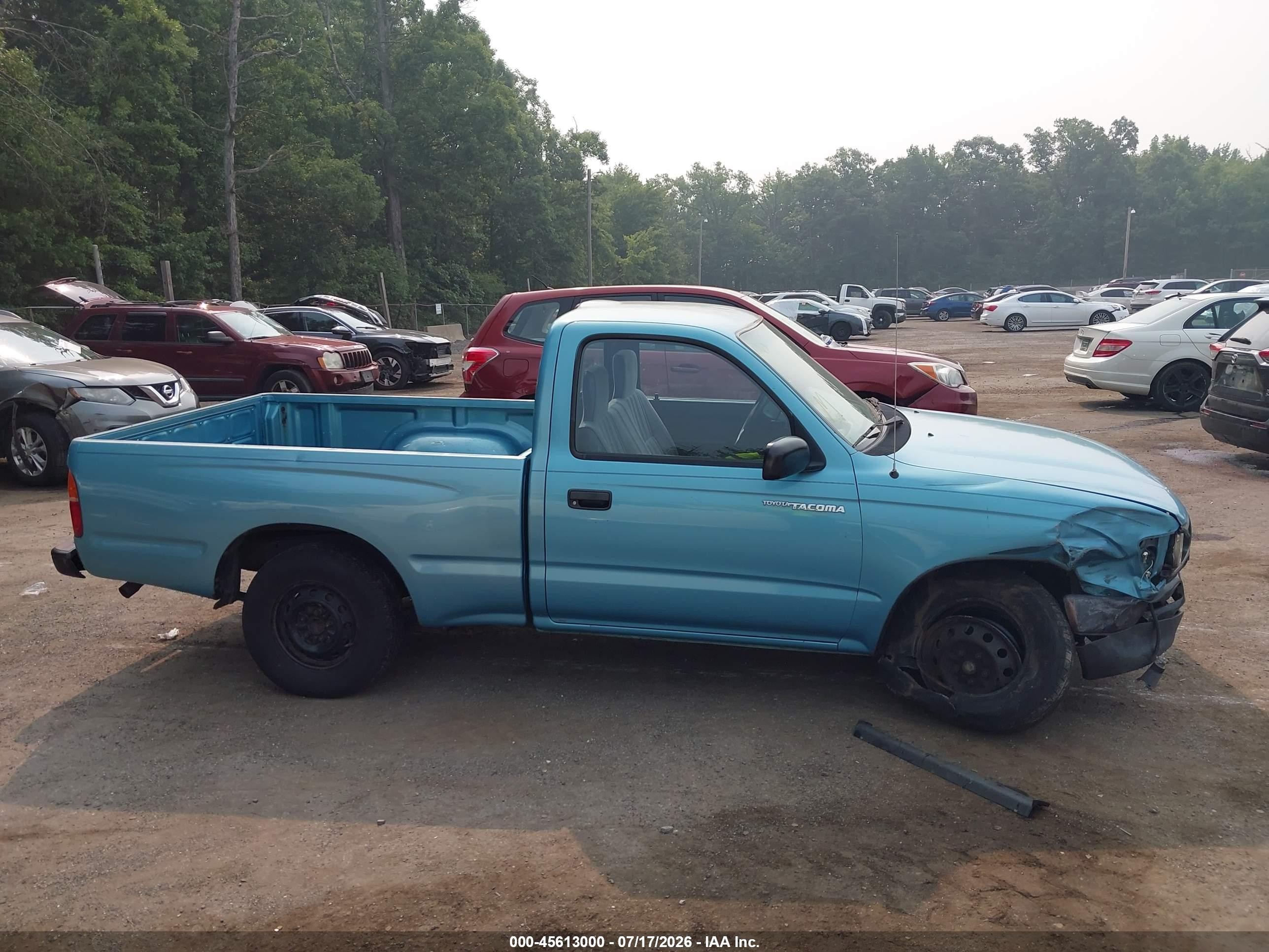 1996 Toyota Tacoma   Blue vin: 4TANL42NXTZ124754