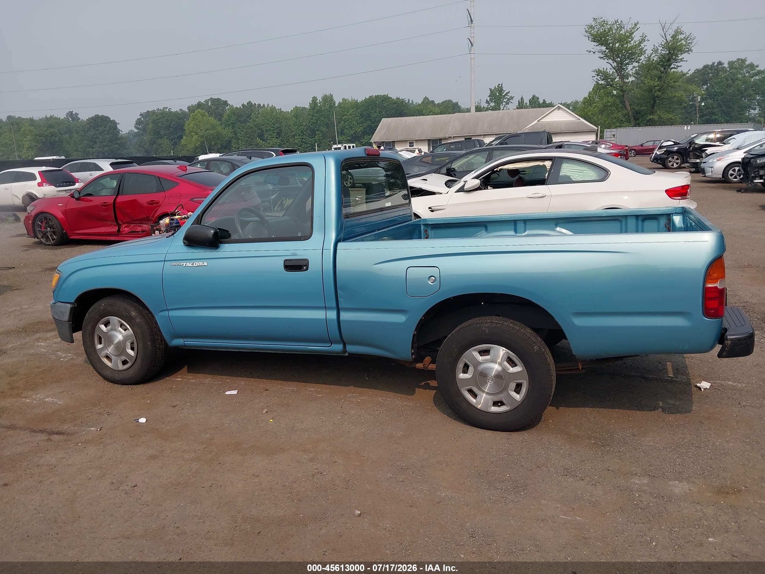 1996 Toyota Tacoma   Blue vin: 4TANL42NXTZ124754