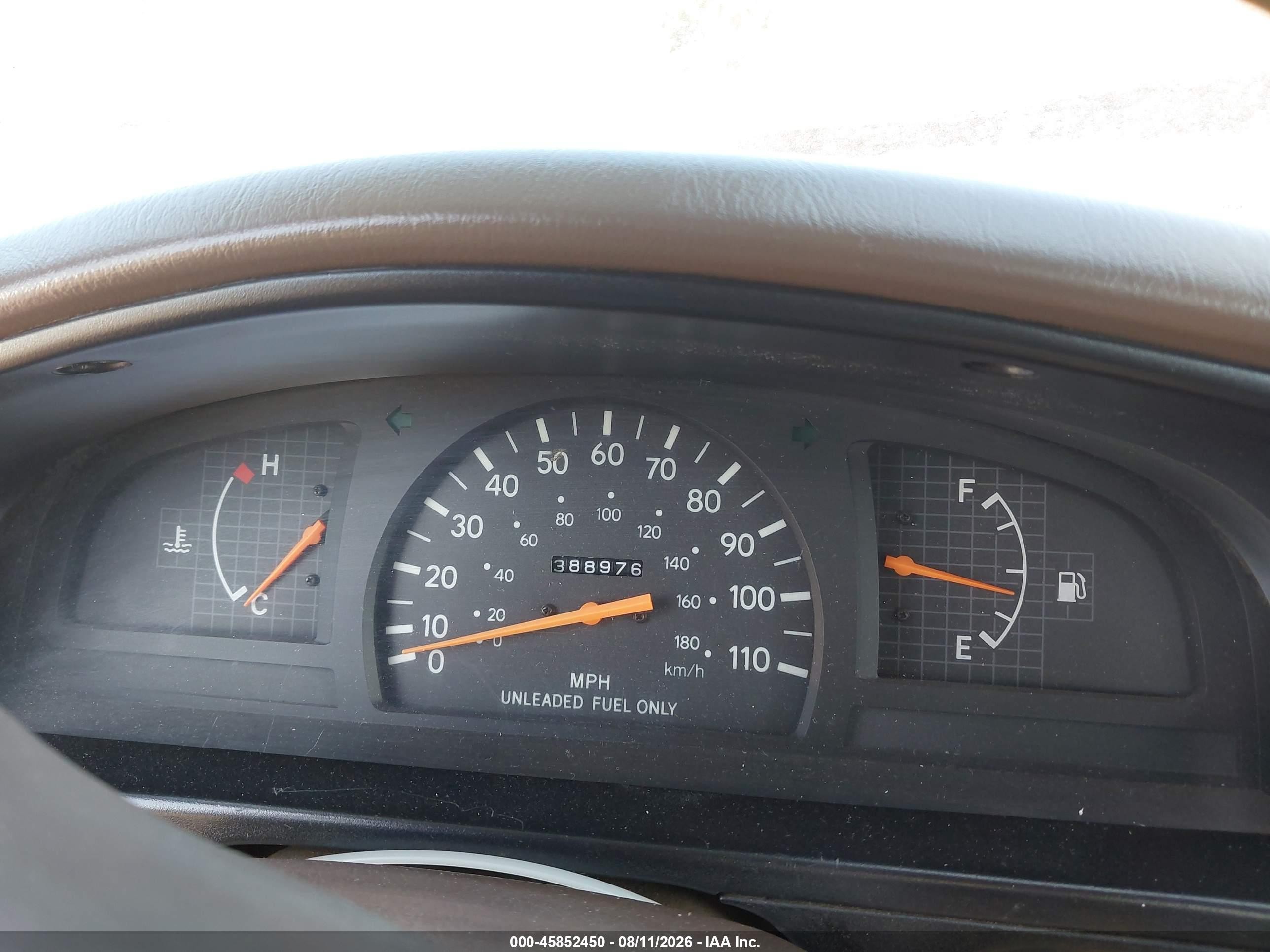 1997 Toyota Tacoma   Red vin: 4TANL42NXVZ236960