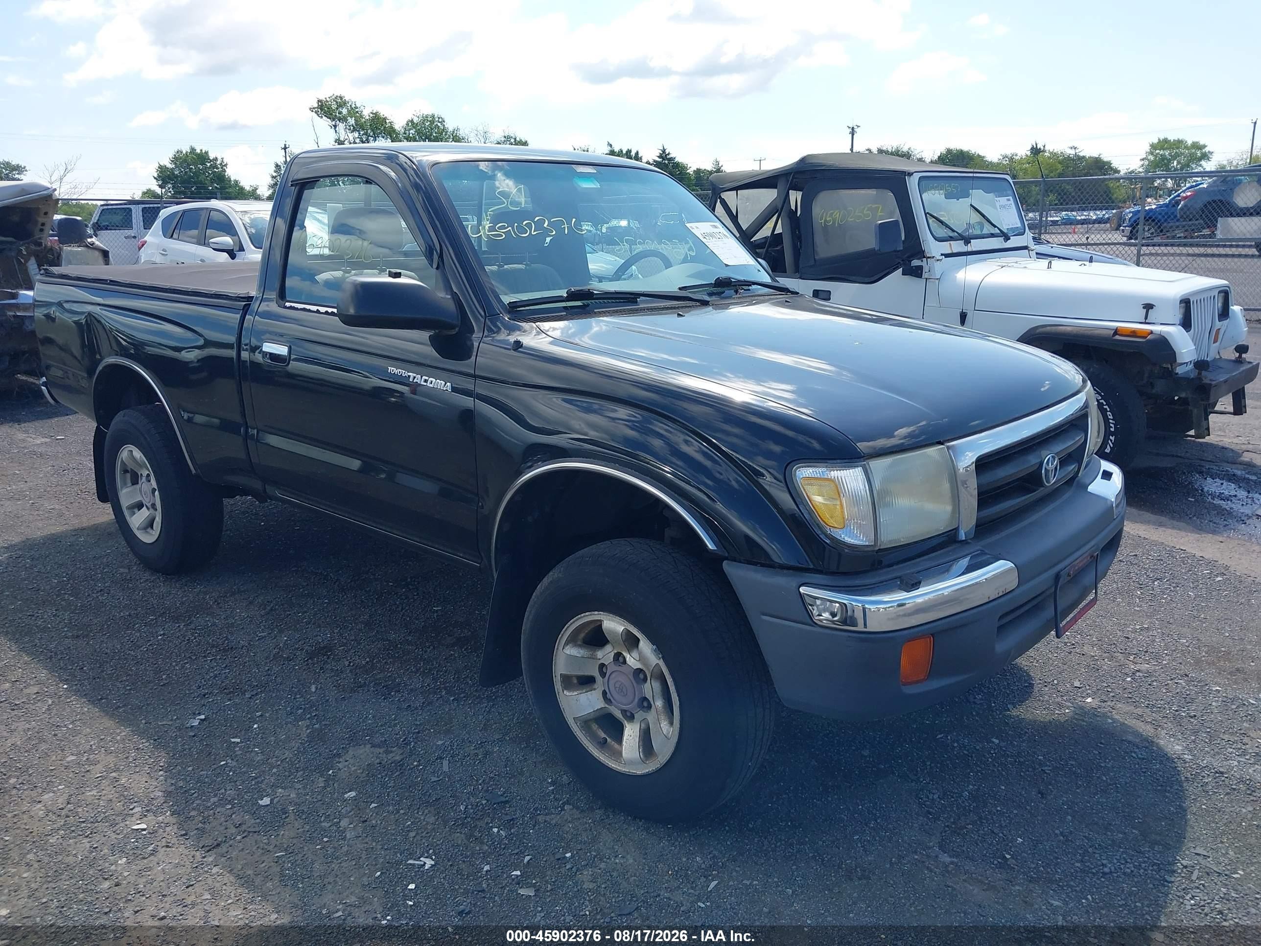 2000 Toyota Tacoma Prerunner Черный vin: 4TANM92N0YZ606893