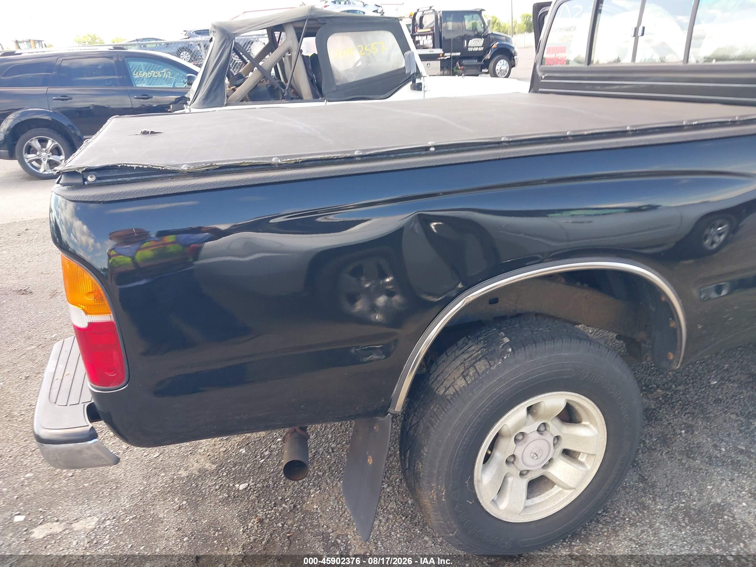 2000 Toyota Tacoma Prerunner Черный vin: 4TANM92N0YZ606893