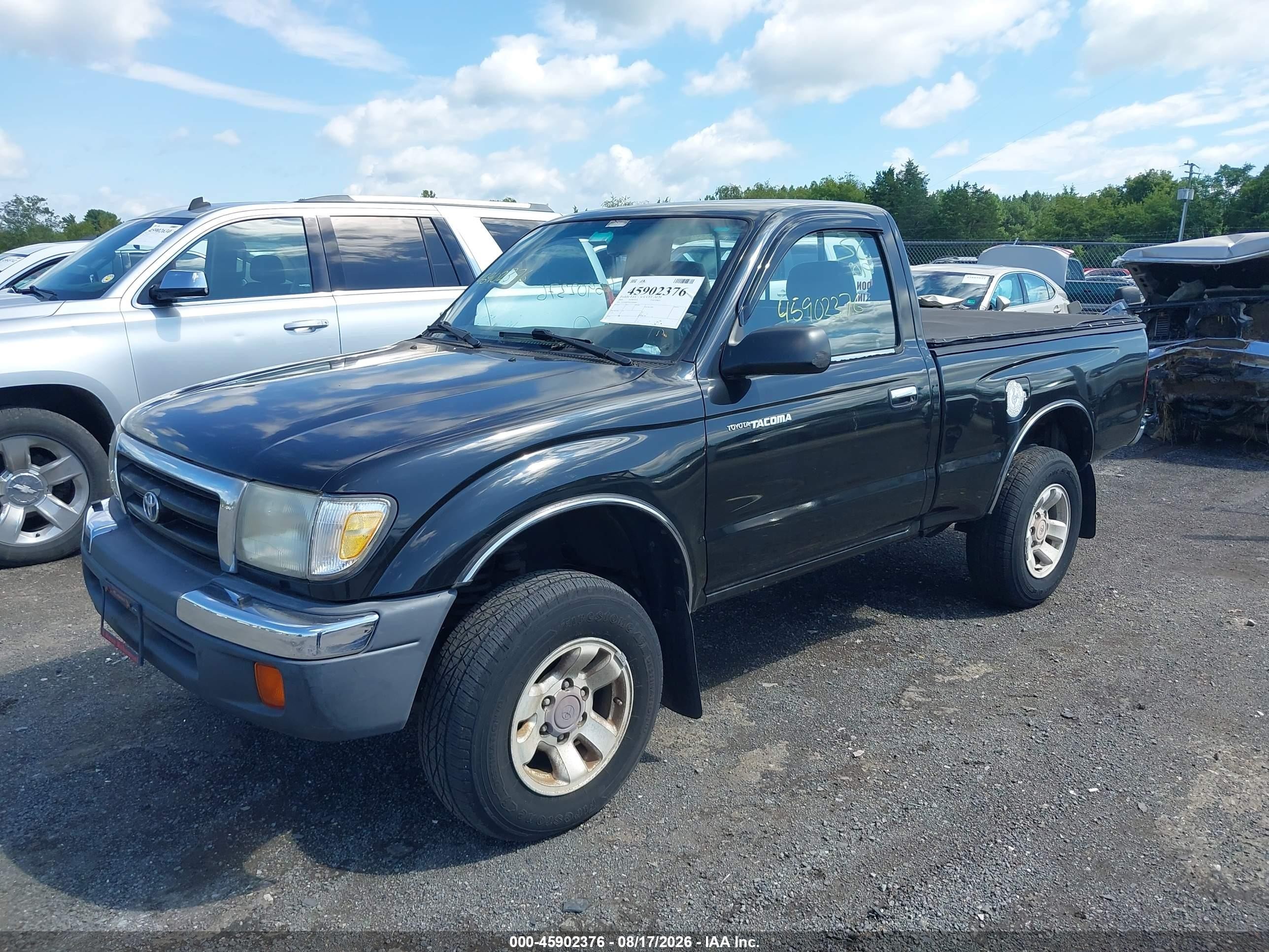 2000 Toyota Tacoma Prerunner Черный vin: 4TANM92N0YZ606893