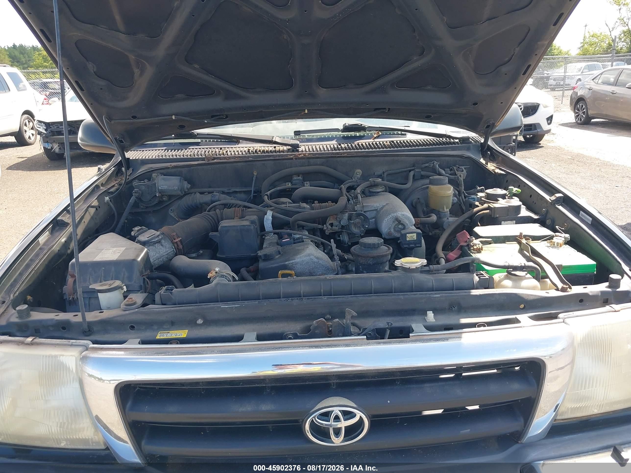 2000 Toyota Tacoma Prerunner Черный vin: 4TANM92N0YZ606893