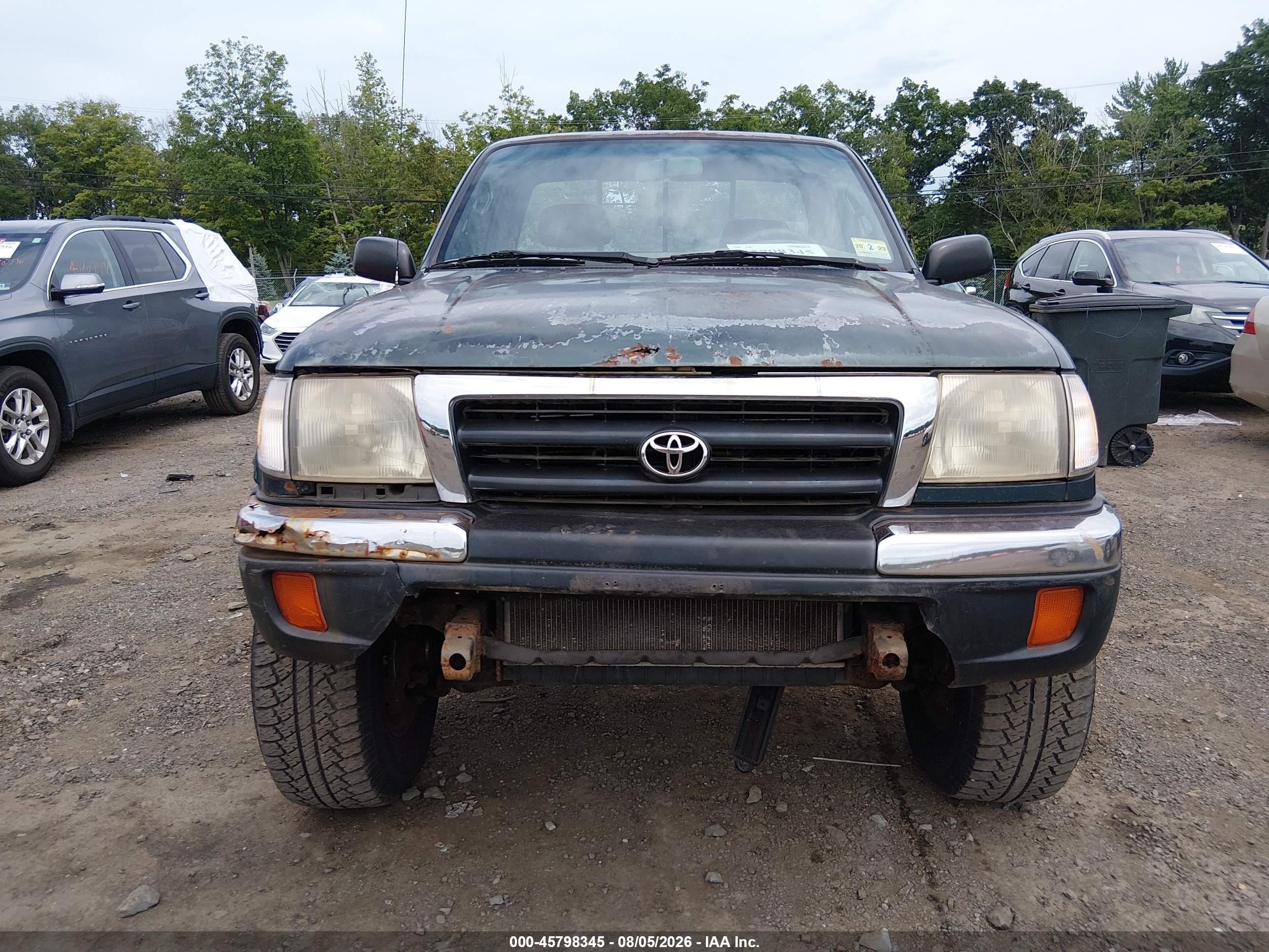 1998 Toyota Tacoma   Green vin: 4TAPM62N0WZ006069