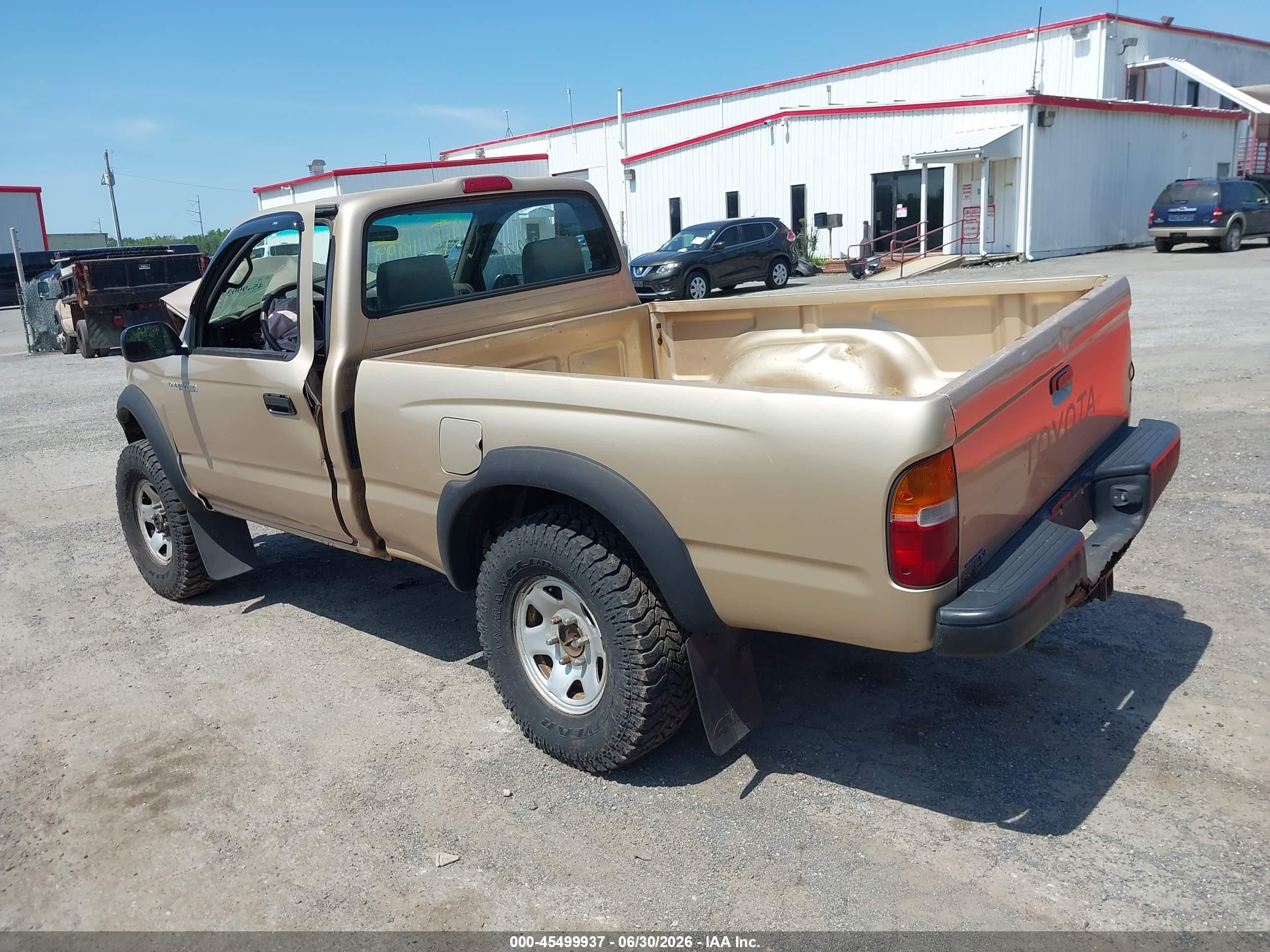 1996 Toyota Tacoma   Gold vin: 4TAPM62N2TZ121820