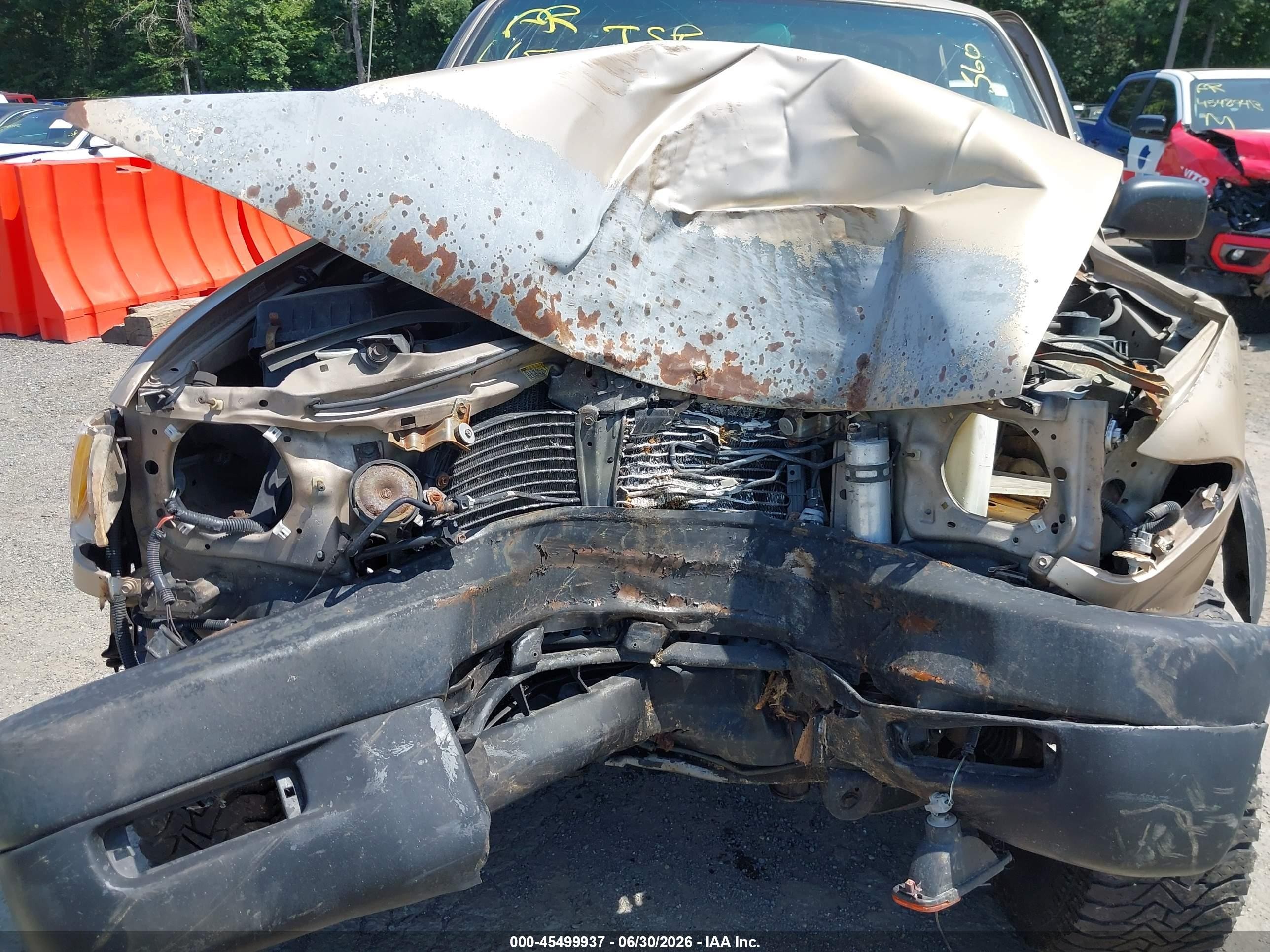 1996 Toyota Tacoma   Gold vin: 4TAPM62N2TZ121820