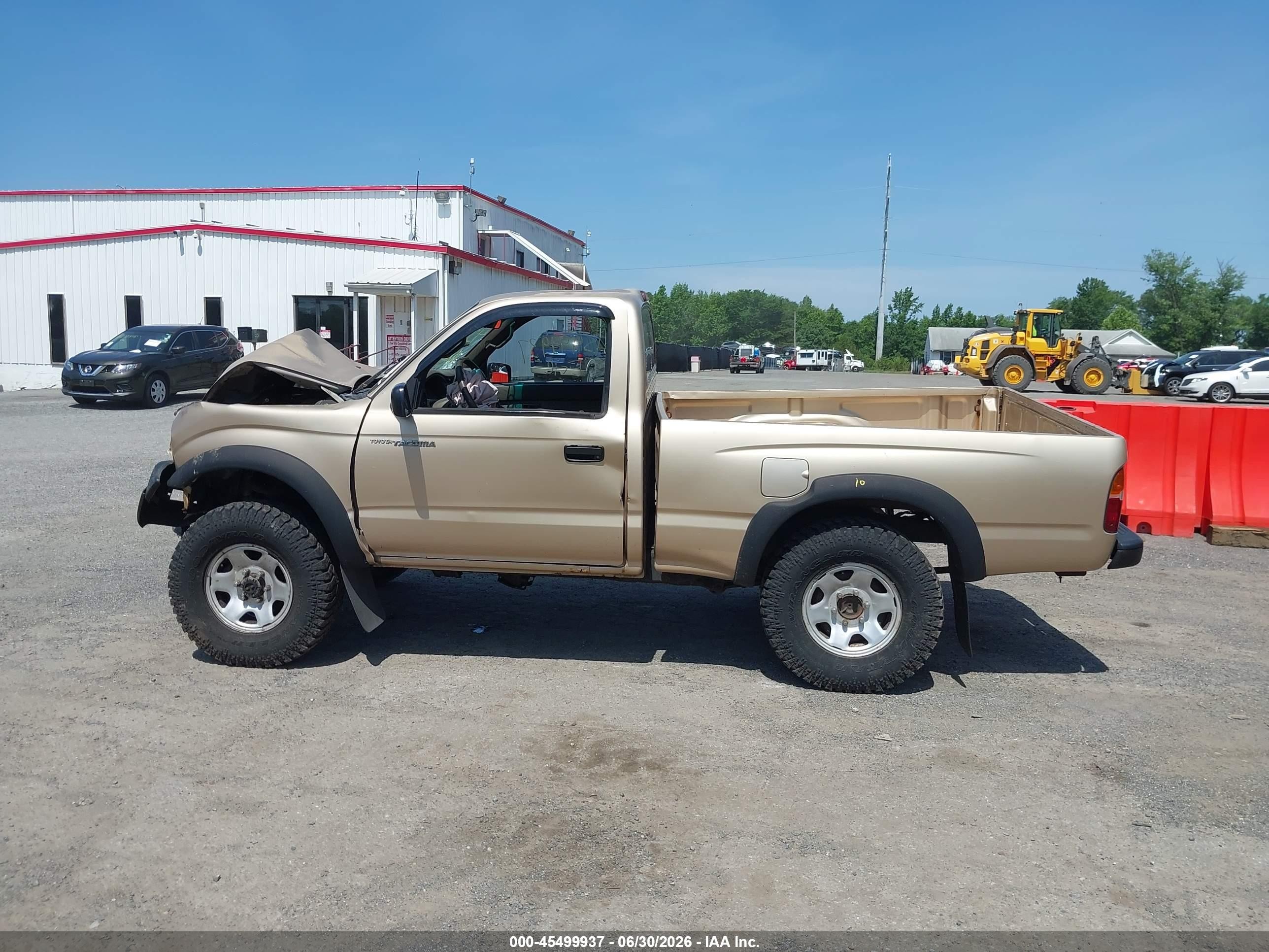 1996 Toyota Tacoma   Gold vin: 4TAPM62N2TZ121820
