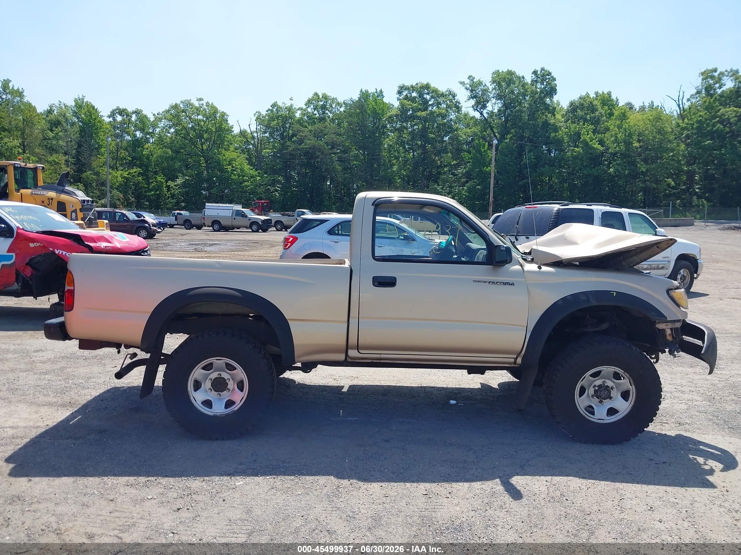1996 Toyota Tacoma   Gold vin: 4TAPM62N2TZ121820