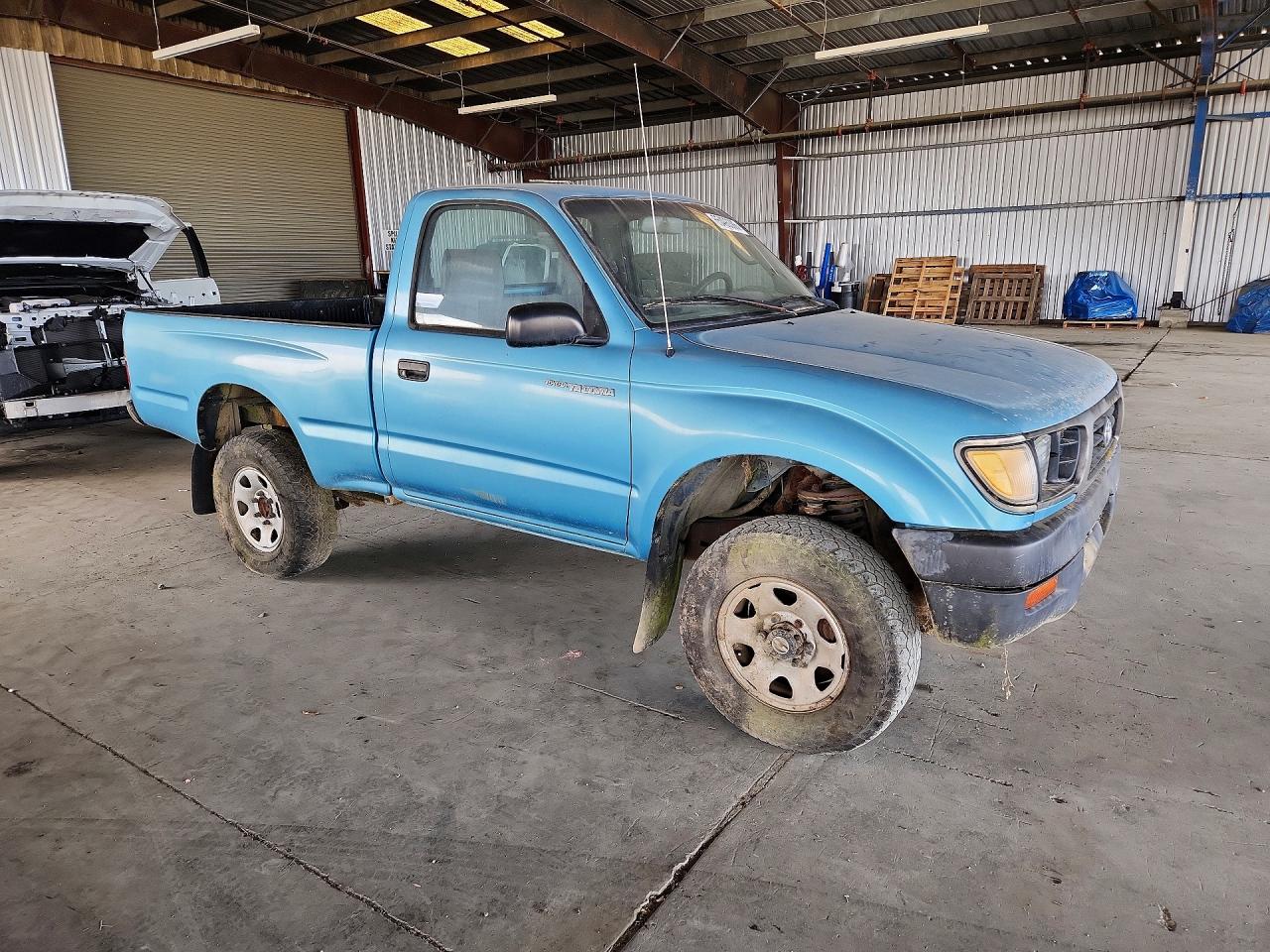 1996 Toyota Tacoma Base Blue vin: 4TAPM62N2TZ219231