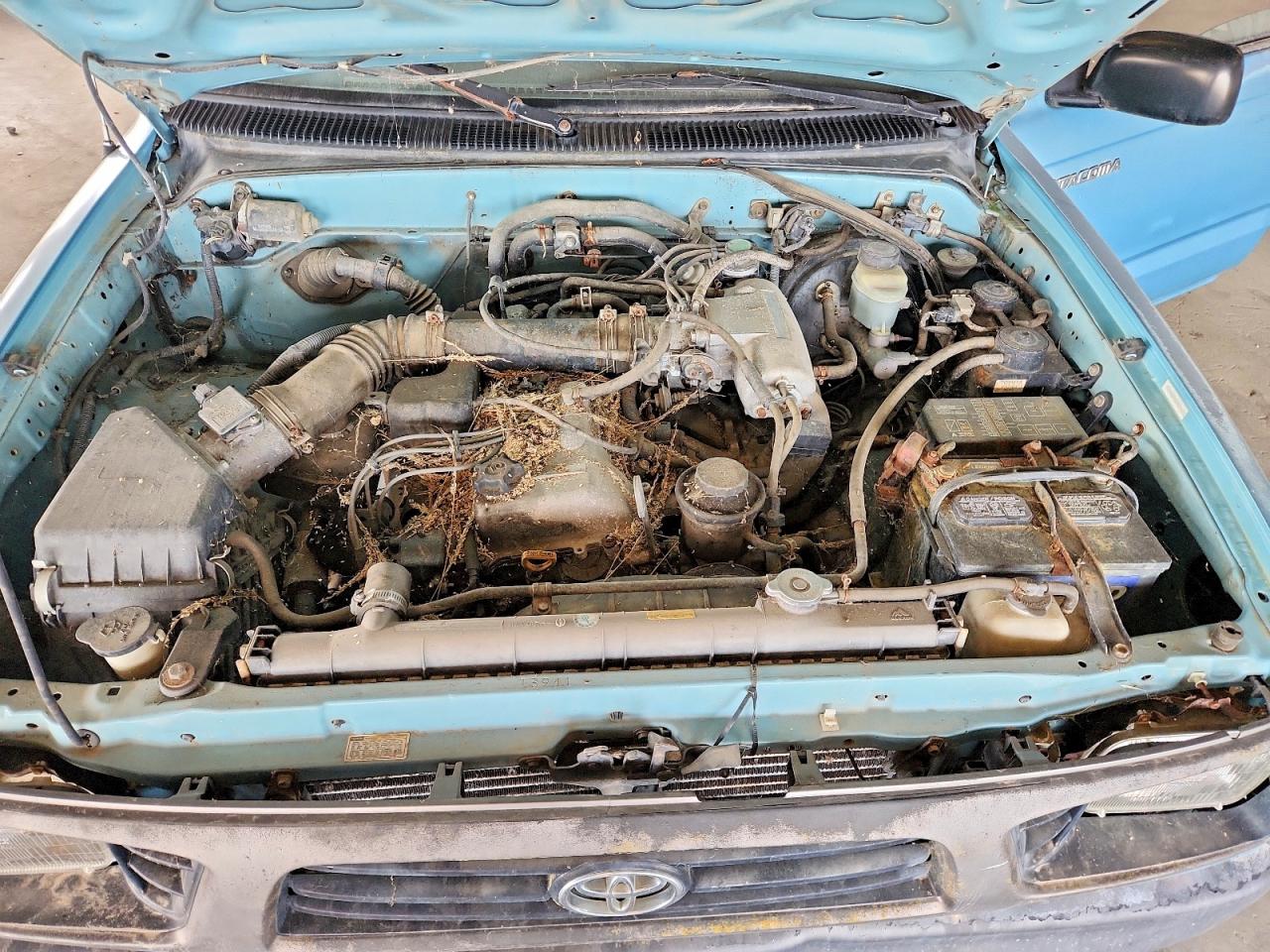1996 Toyota Tacoma Base Blue vin: 4TAPM62N2TZ219231