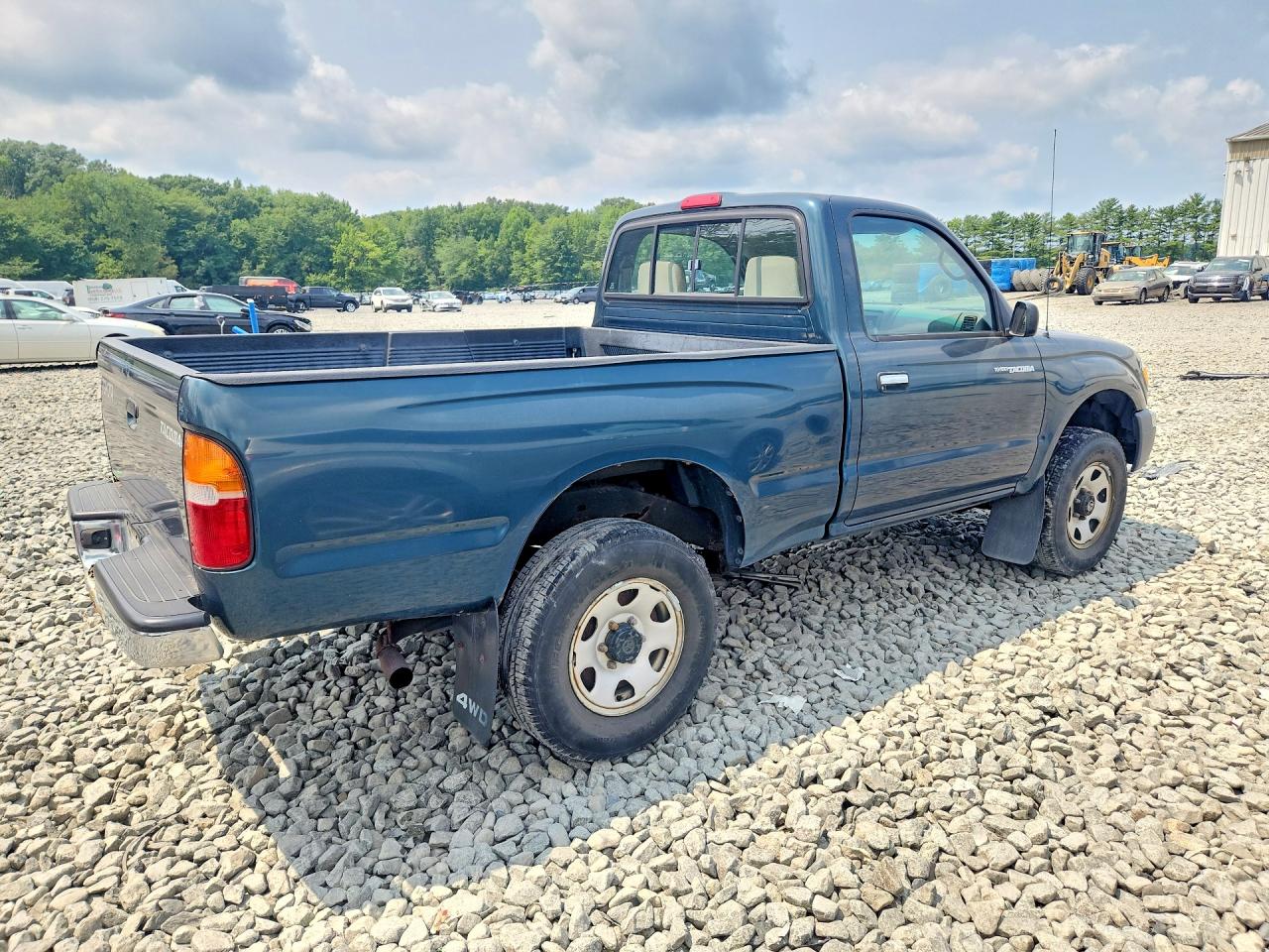 1998 Toyota Tacoma Base Синий vin: 4TAPM62N3WZ005837