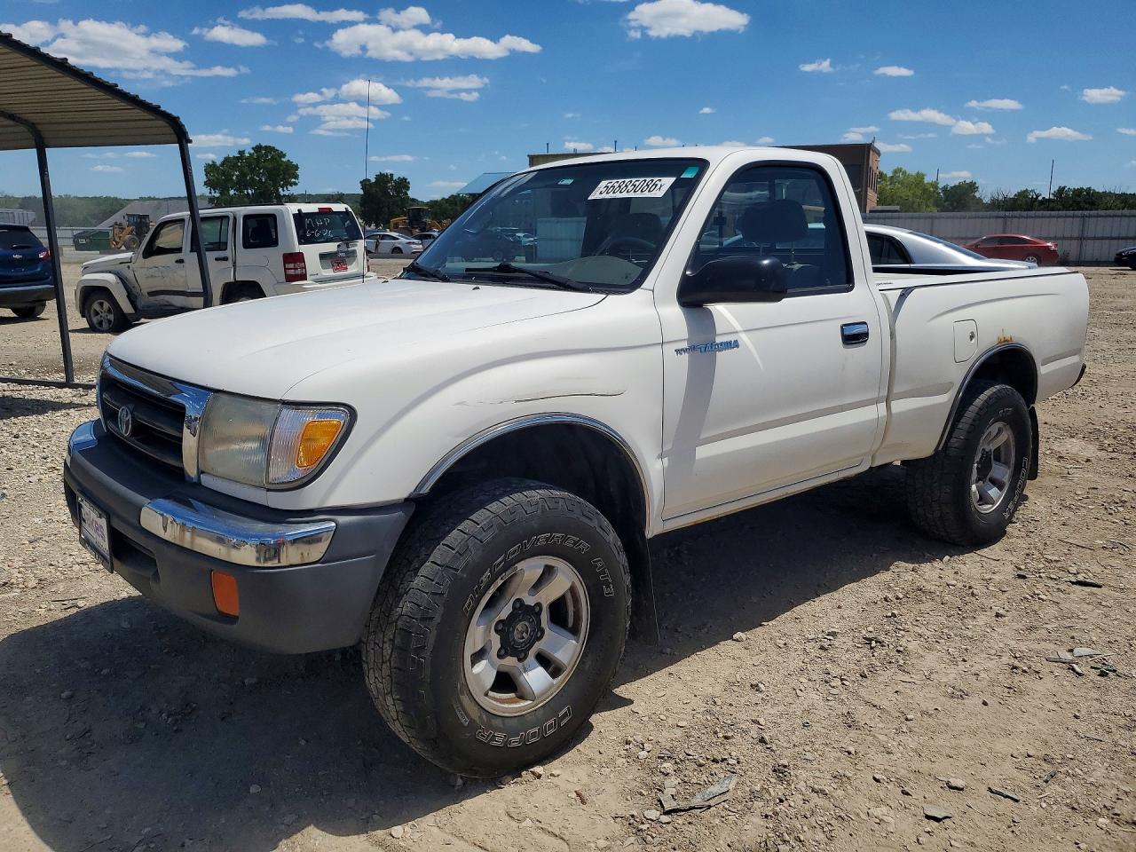 2000 Toyota Tacoma Base White vin: 4TAPM62N3YZ577039